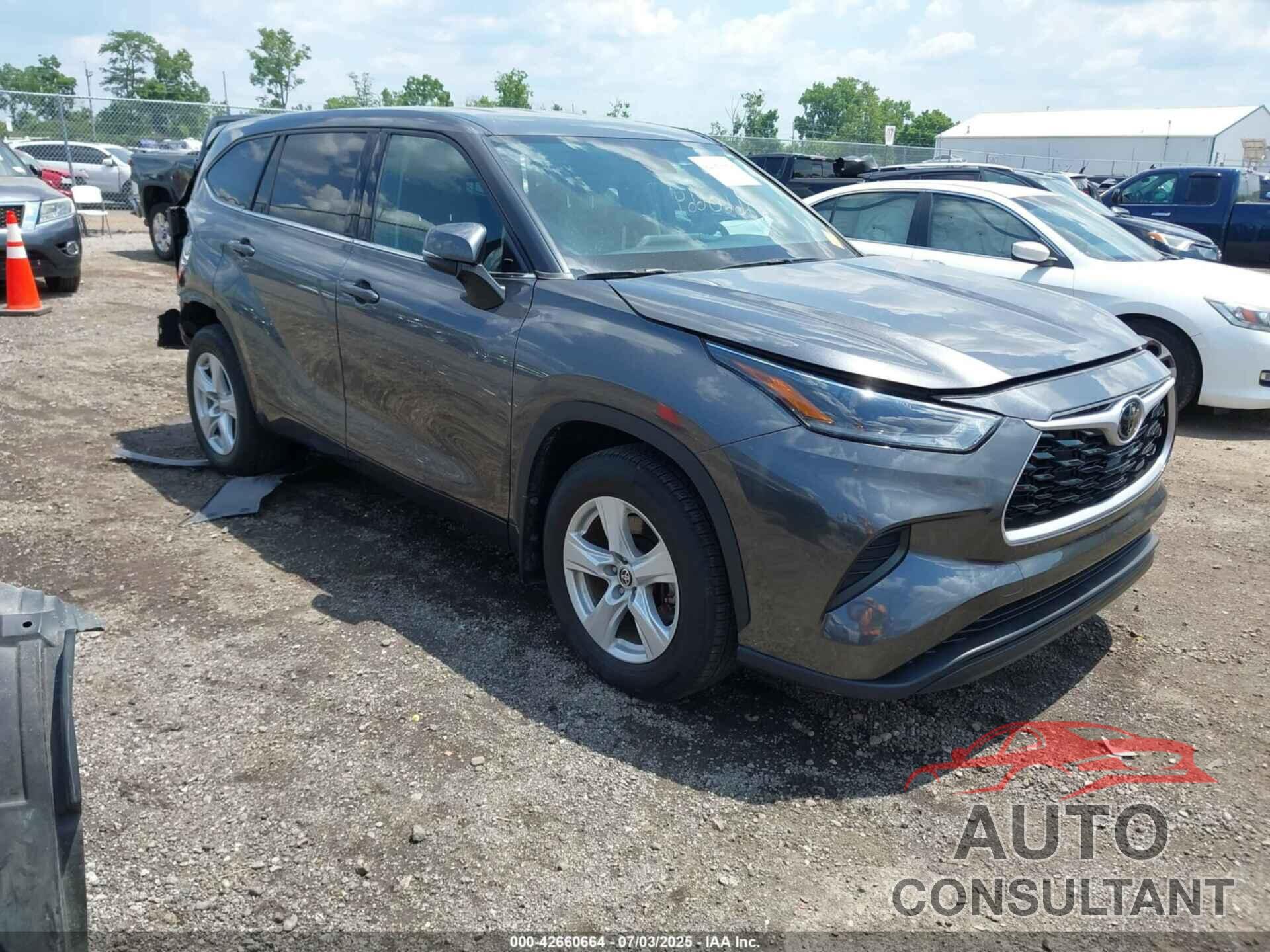 TOYOTA HIGHLANDER 2021 - 5TDCZRBHXMS142854