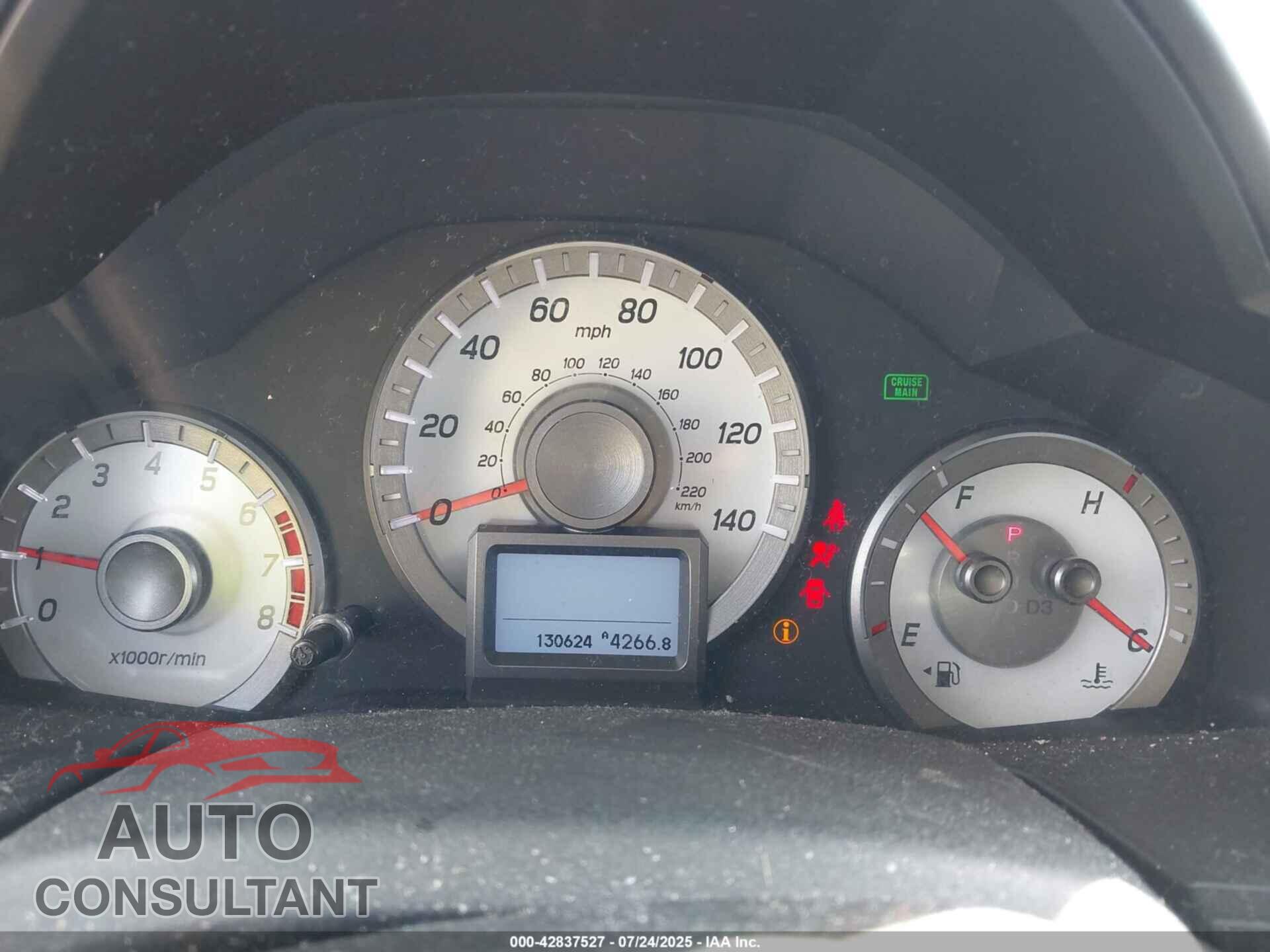 HONDA PILOT 2013 - 5FNYF4H91DB017778