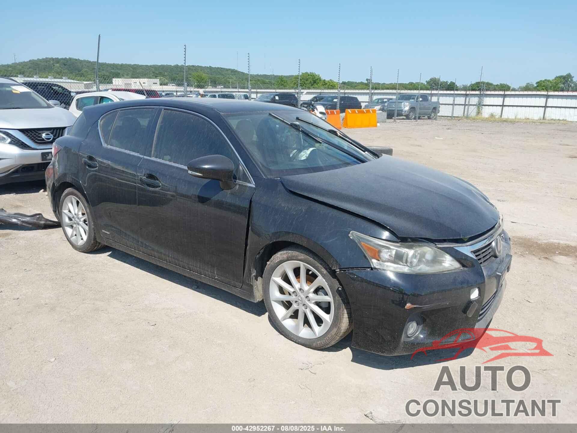 LEXUS CT 200H 2013 - JTHKD5BH3D2151940