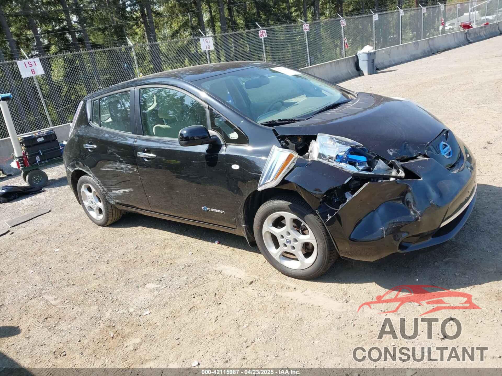 NISSAN LEAF 2012 - JN1AZ0CP8CT026368