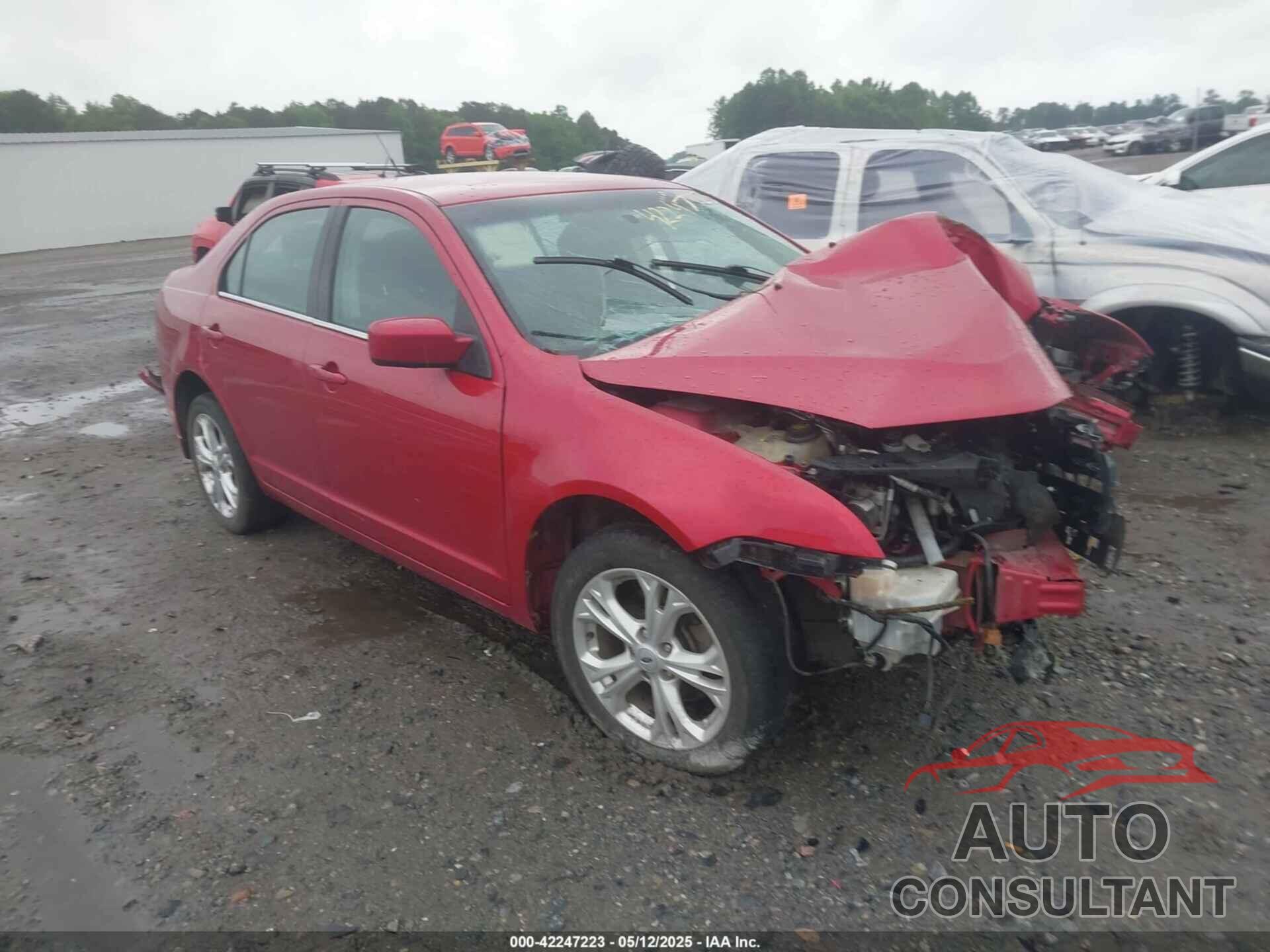 FORD FUSION 2012 - 3FAHP0HA2CR310236
