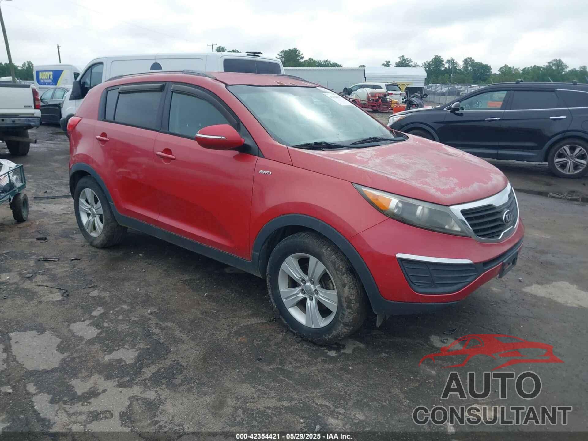 KIA SPORTAGE 2012 - KNDPBCA23C7252797