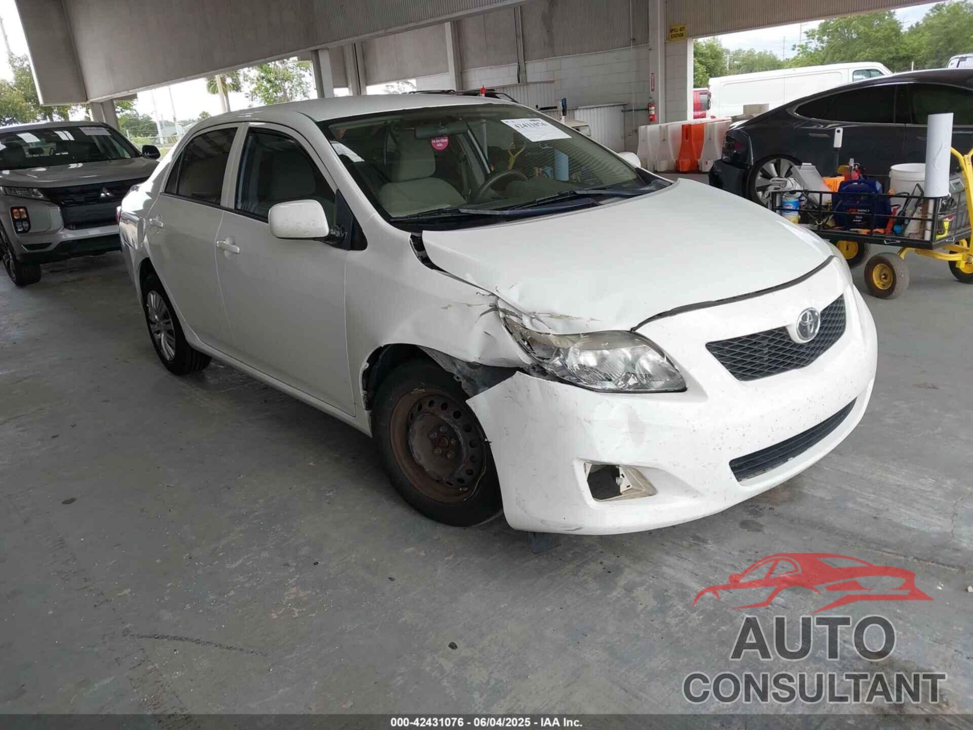 TOYOTA COROLLA 2010 - 1NXBU4EE5AZ305122