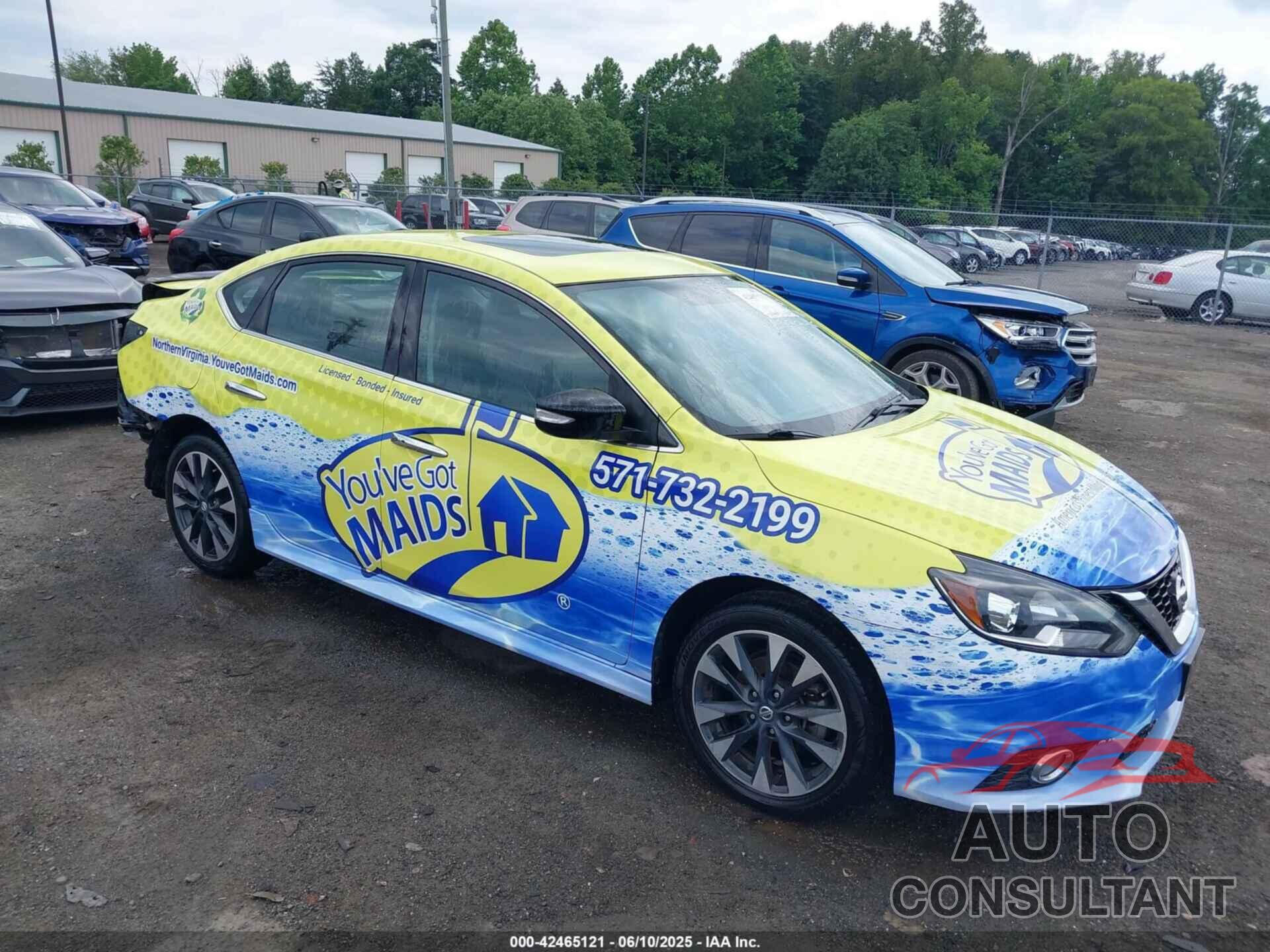 NISSAN SENTRA 2019 - 3N1AB7AP1KY222223