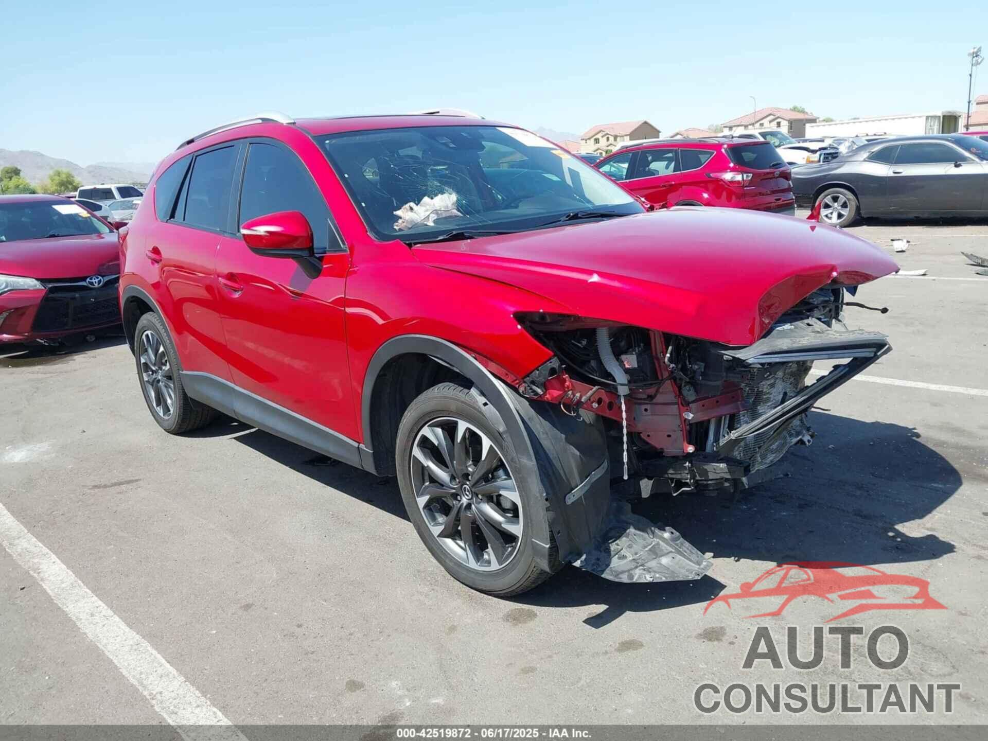 MAZDA CX-5 2016 - JM3KE4DY8G0887012