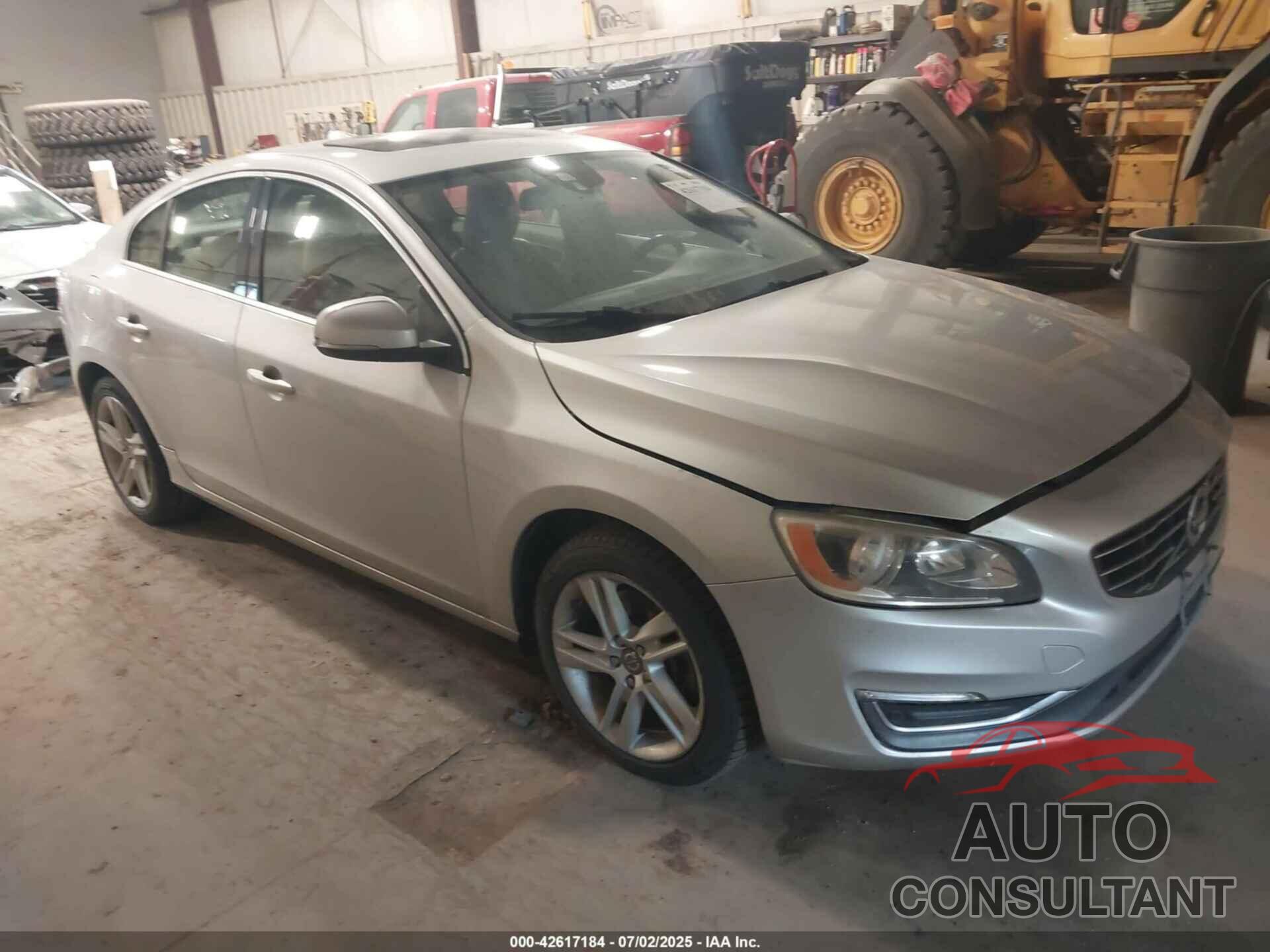 VOLVO S60 2014 - YV1612FH6E2296700