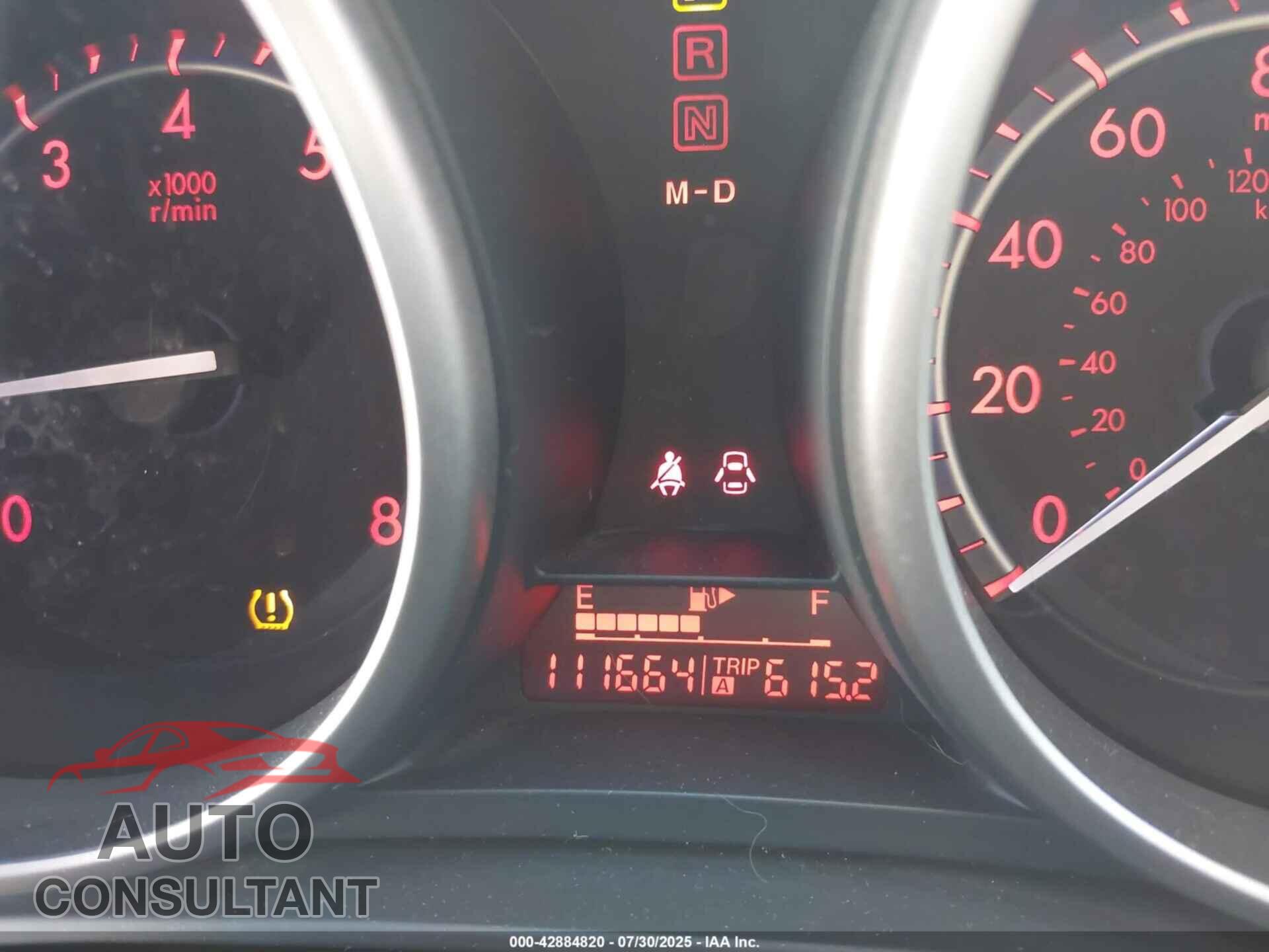 MAZDA MAZDA3 2010 - JM1BL1H53A1135751