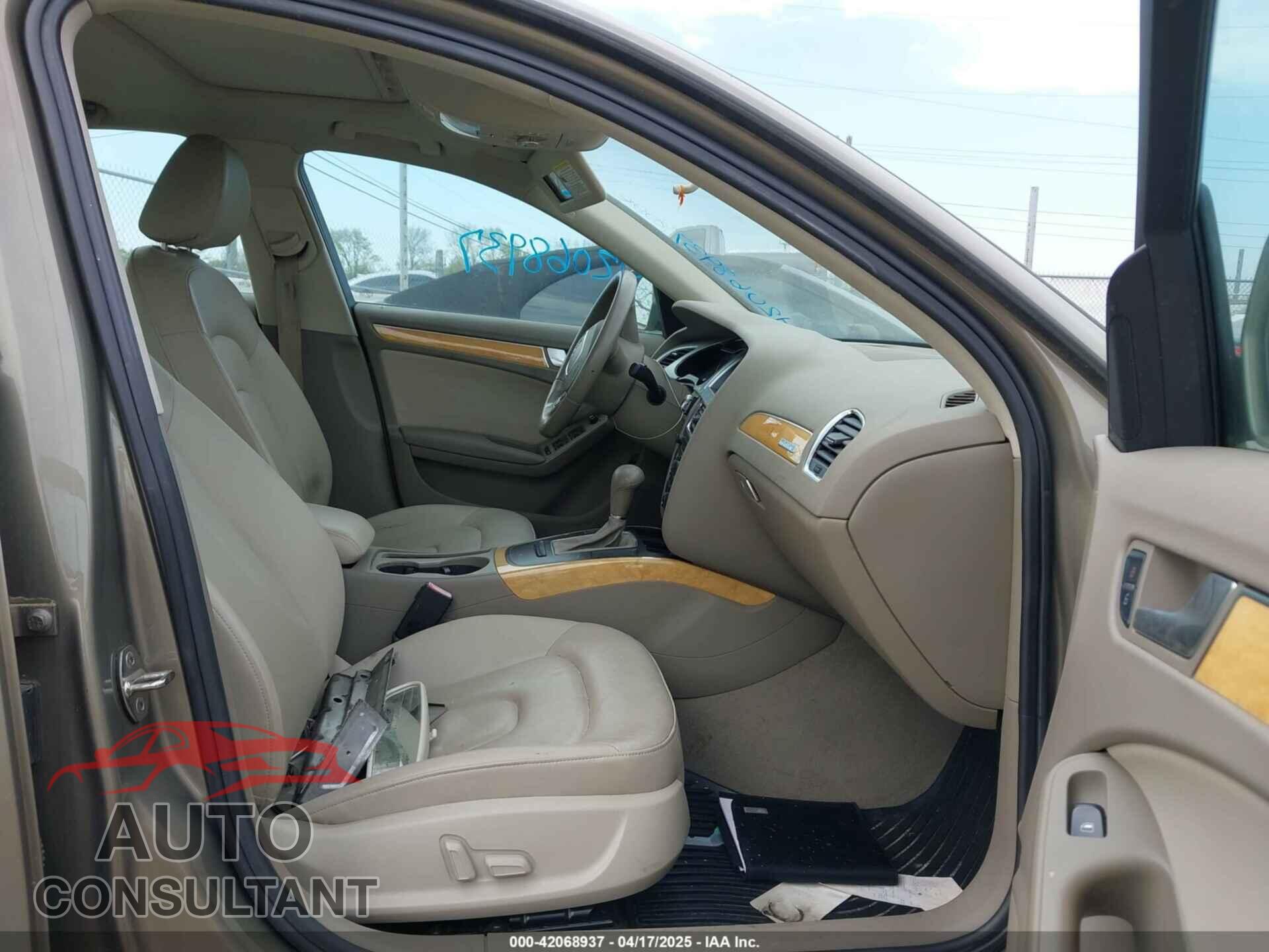 AUDI A4 2009 - WAULF78K29A132594