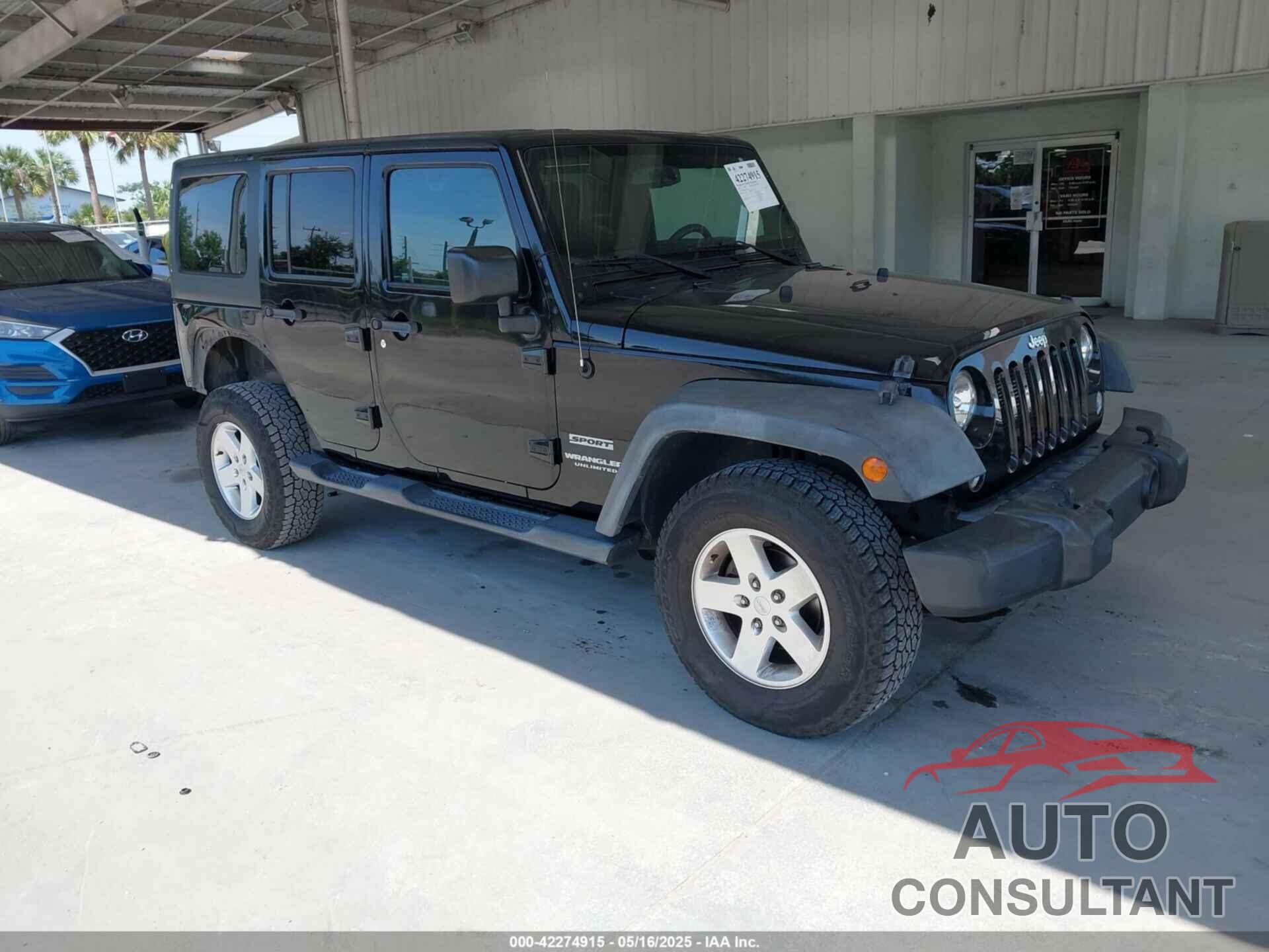 JEEP WRANGLER UNLIMITED 2016 - 1C4BJWDG1GL266684