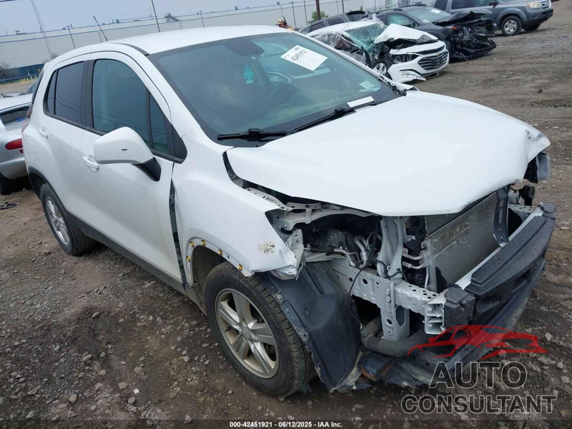 CHEVROLET TRAX 2020 - KL7CJKSB6LB086411