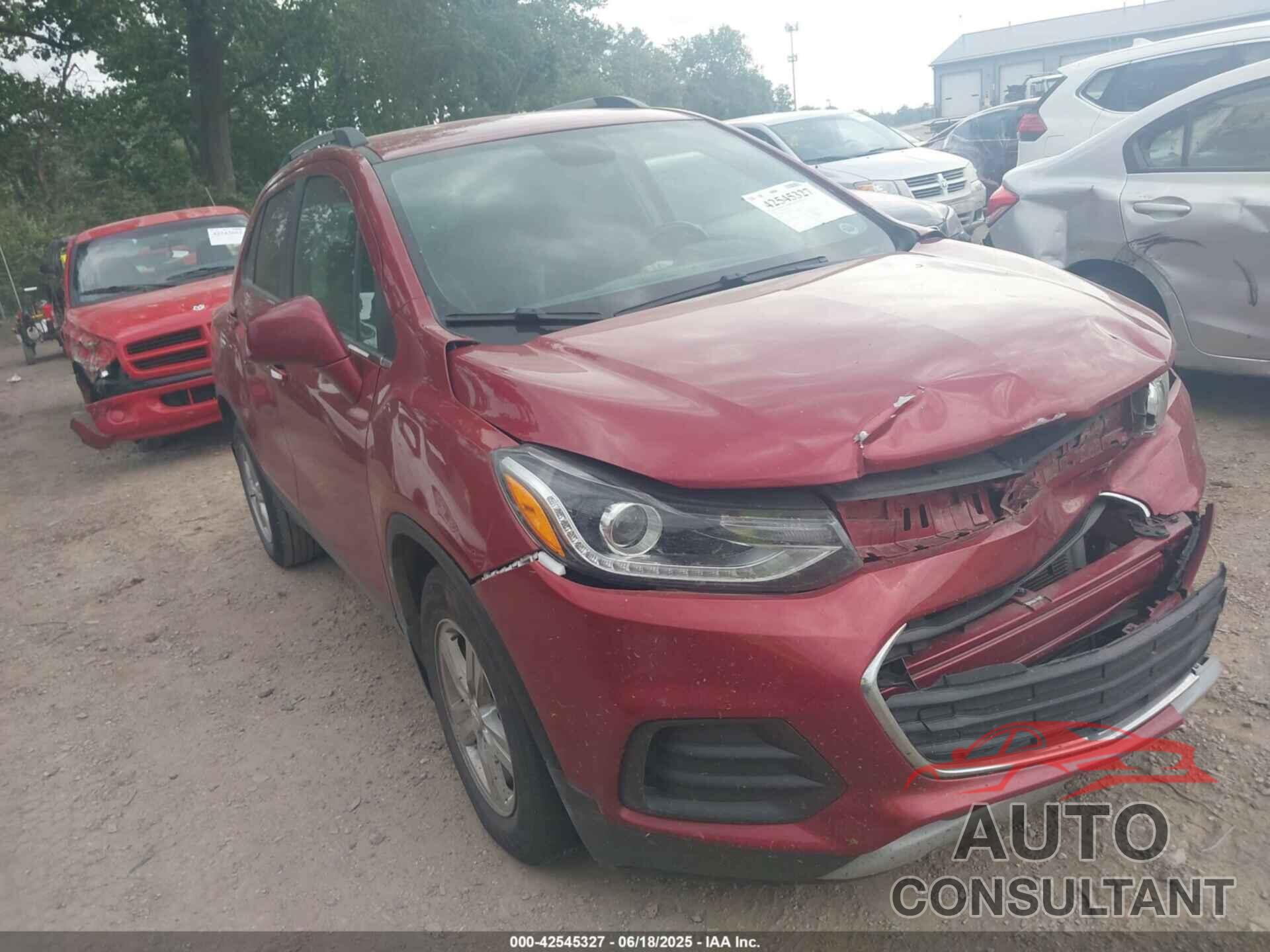 CHEVROLET TRAX 2020 - 3GNCJLSB2LL250526