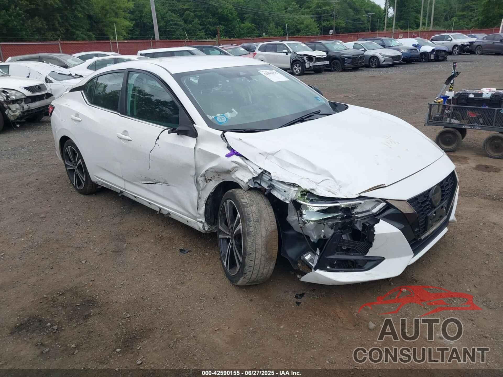 NISSAN SENTRA 2020 - 3N1AB8DV1LY215175