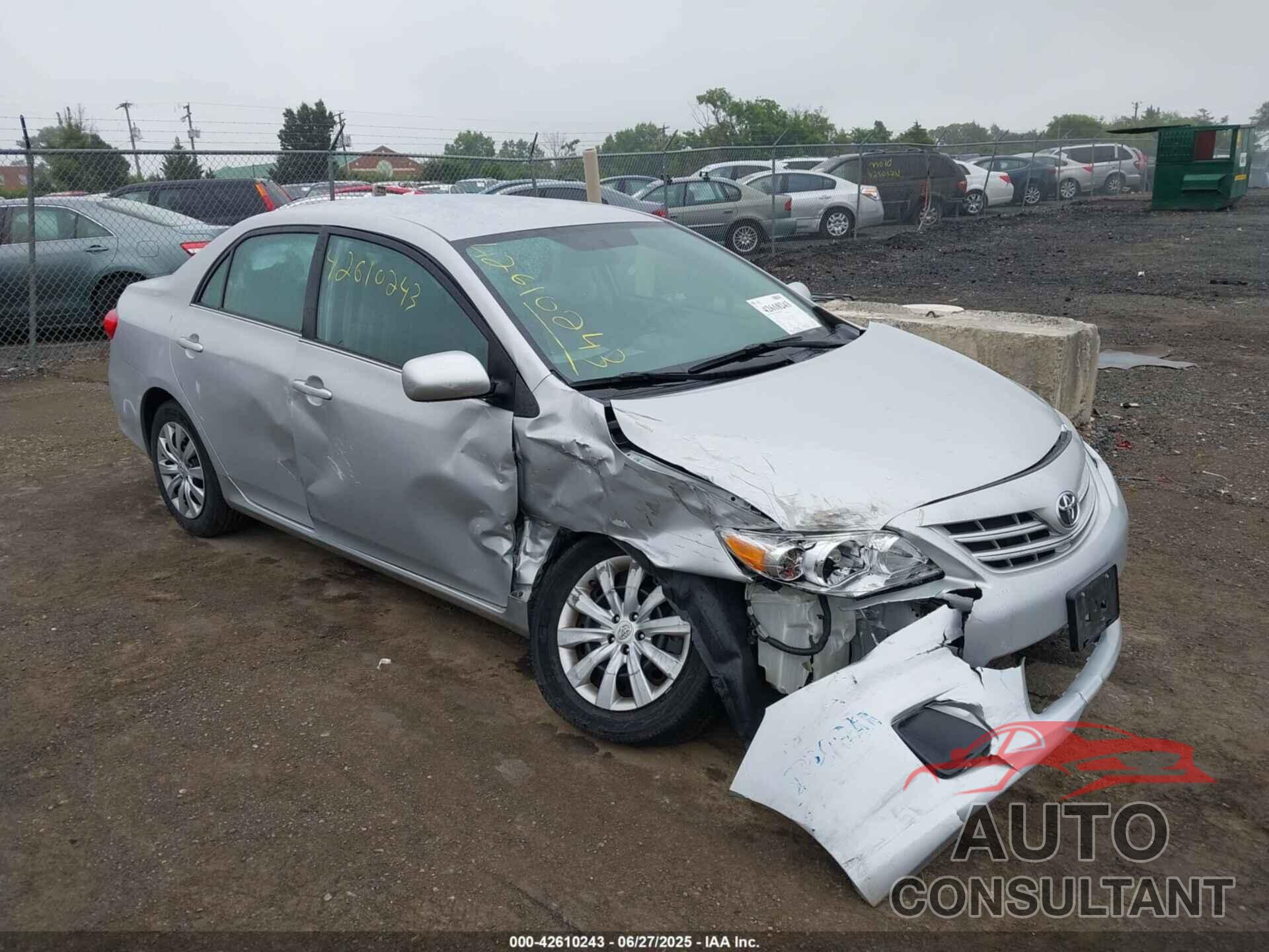 TOYOTA COROLLA 2013 - 2T1BU4EE7DC123525