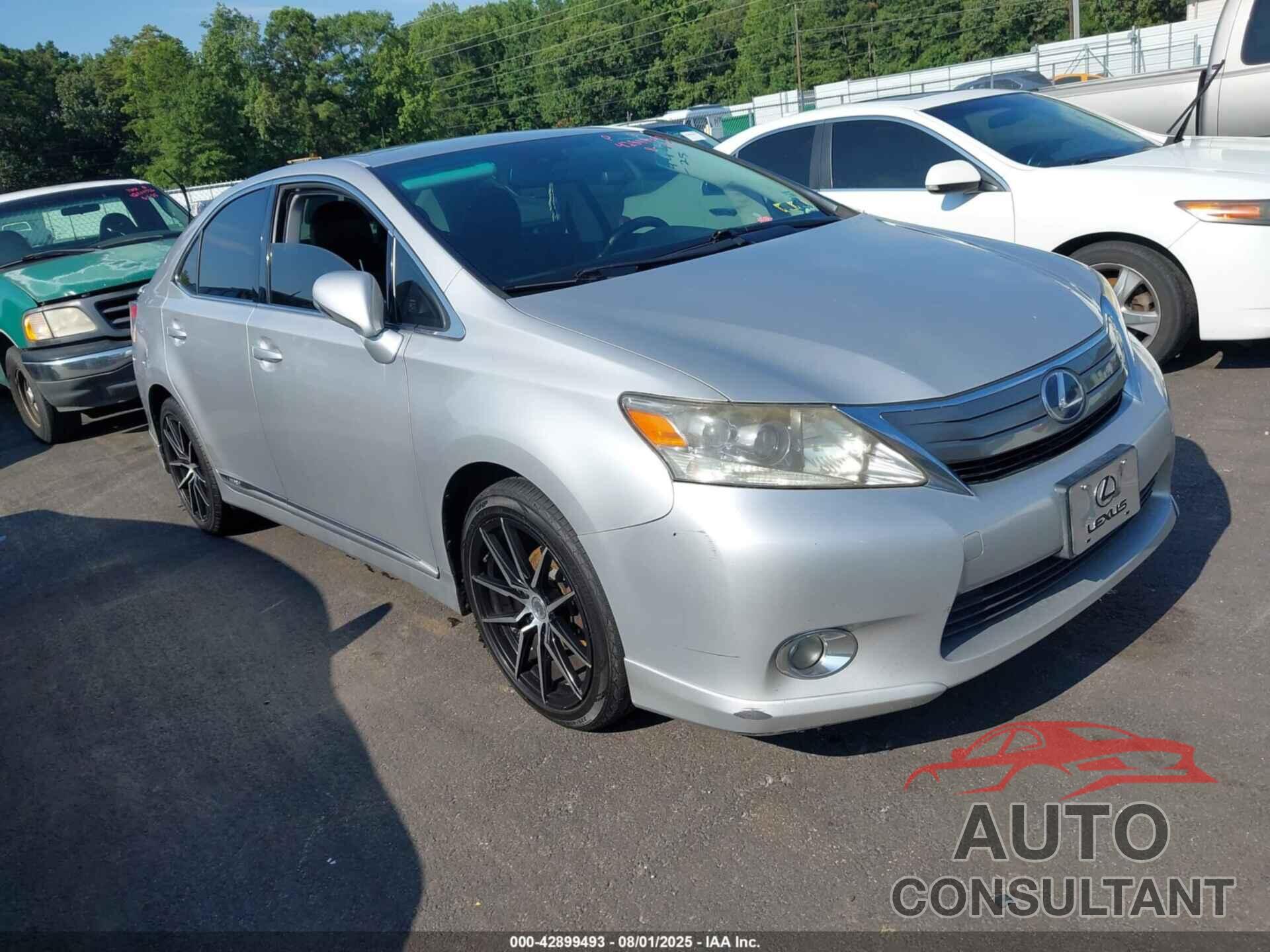 LEXUS HS 250H 2010 - JTHBB1BA2A2033245