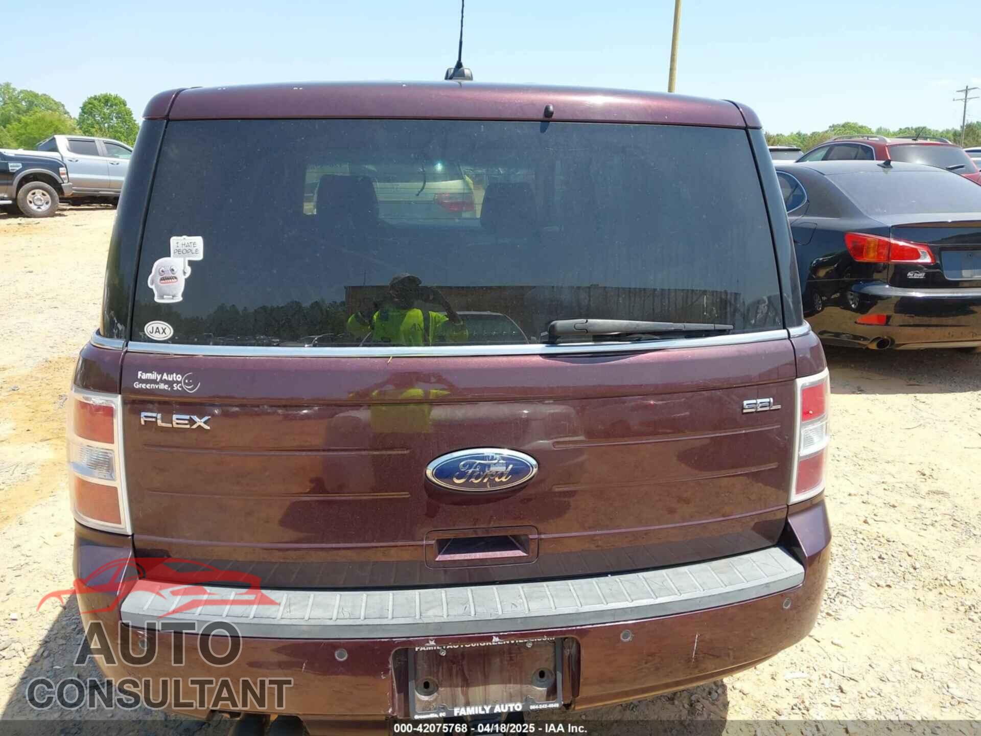 FORD FLEX 2011 - 2FMGK5CC8BBD33927