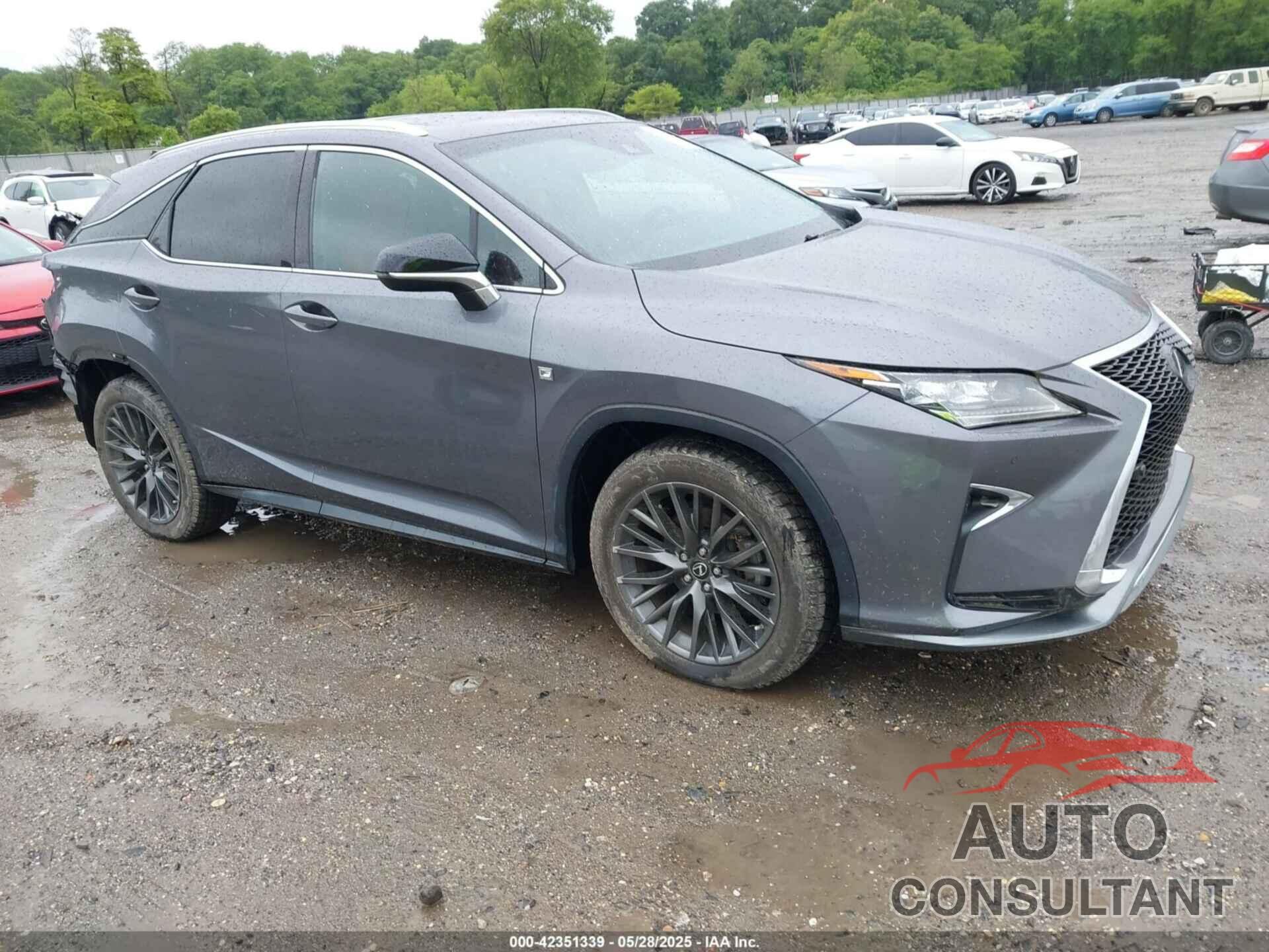 LEXUS RX 350 2017 - 2T2BZMCA2HC061891