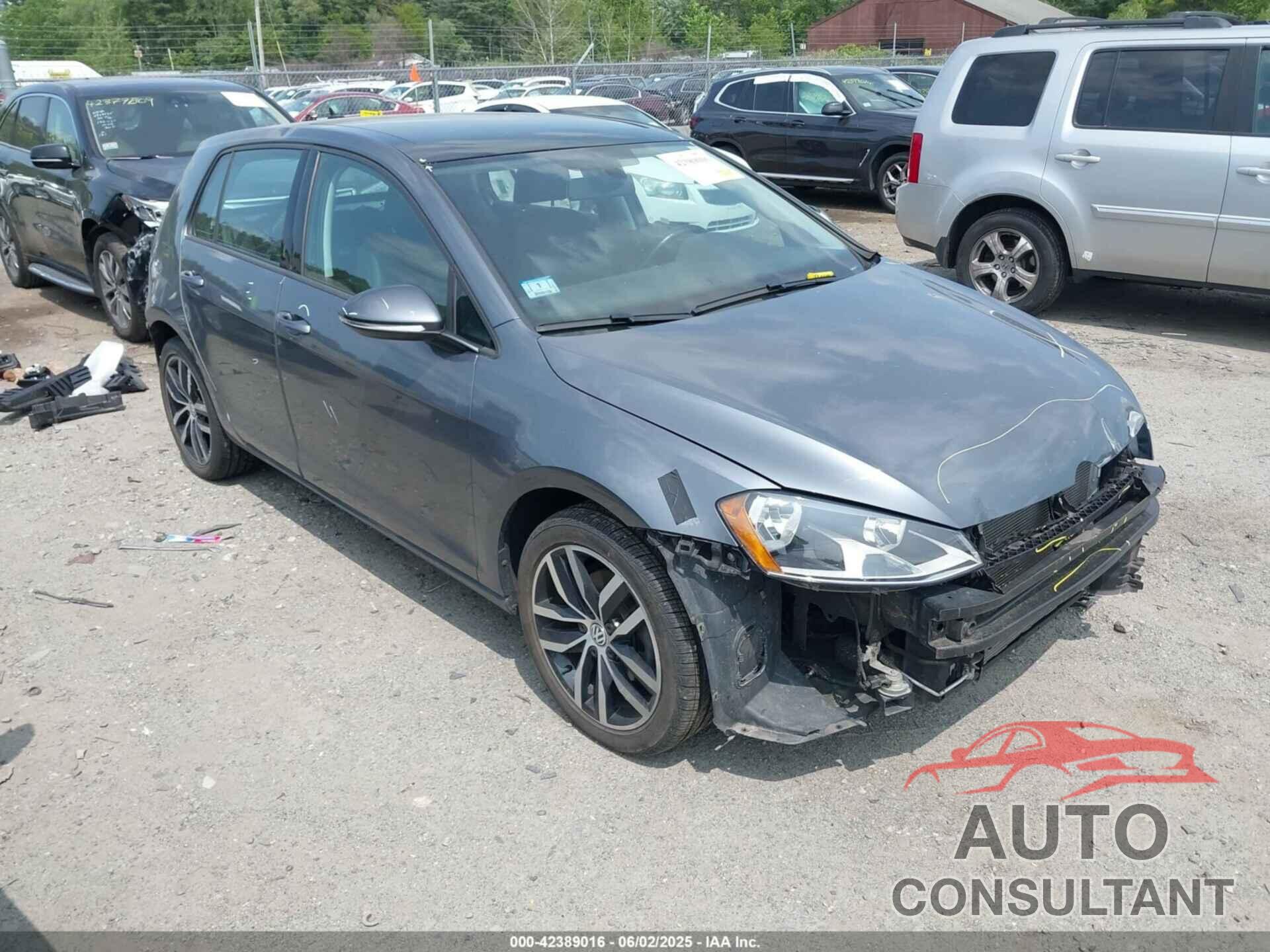 VOLKSWAGEN GOLF 2015 - 3VW217AU9FM102268
