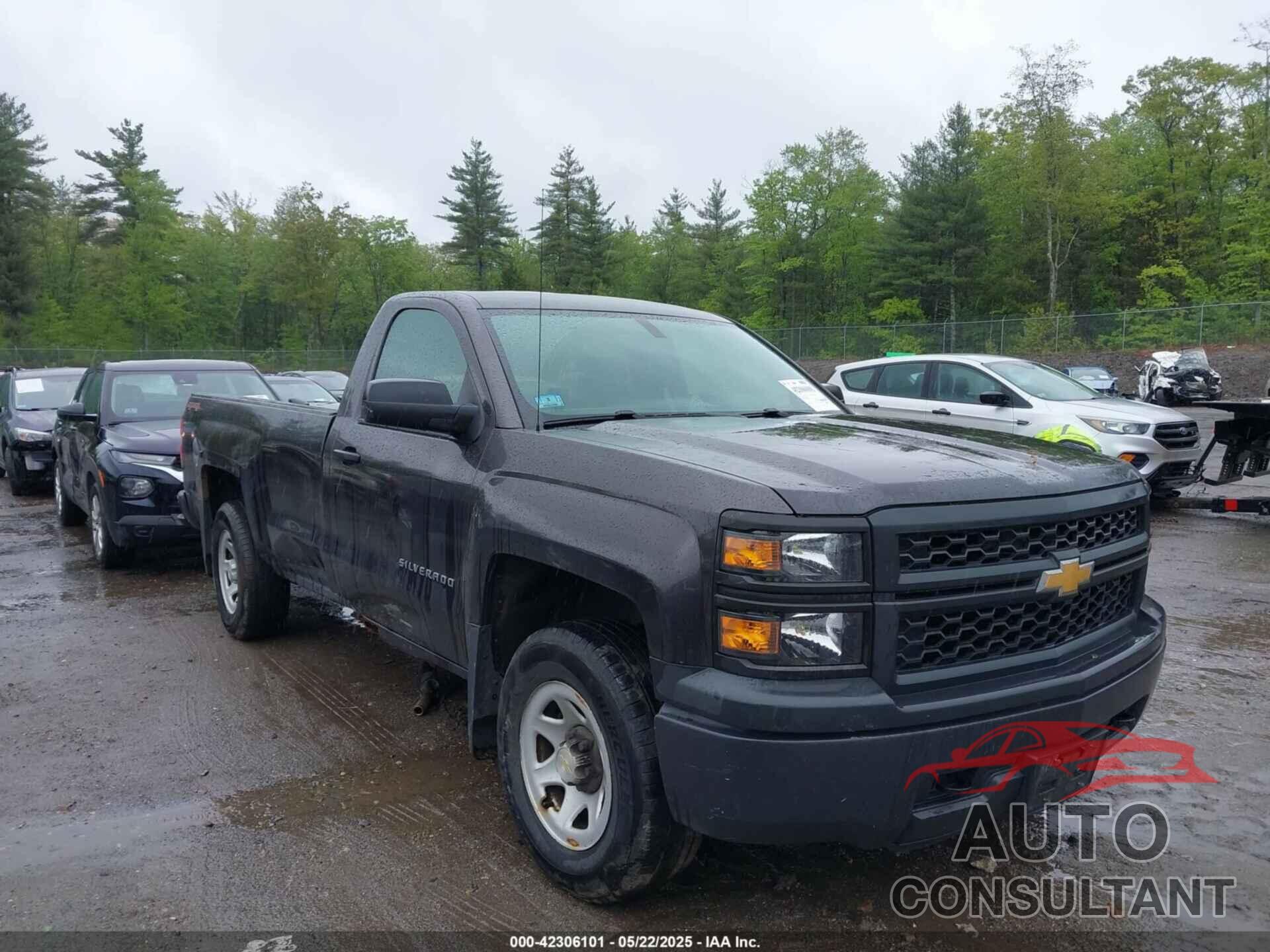 CHEVROLET SILVERADO 1500 2014 - 1GCNKPEC4EZ161899
