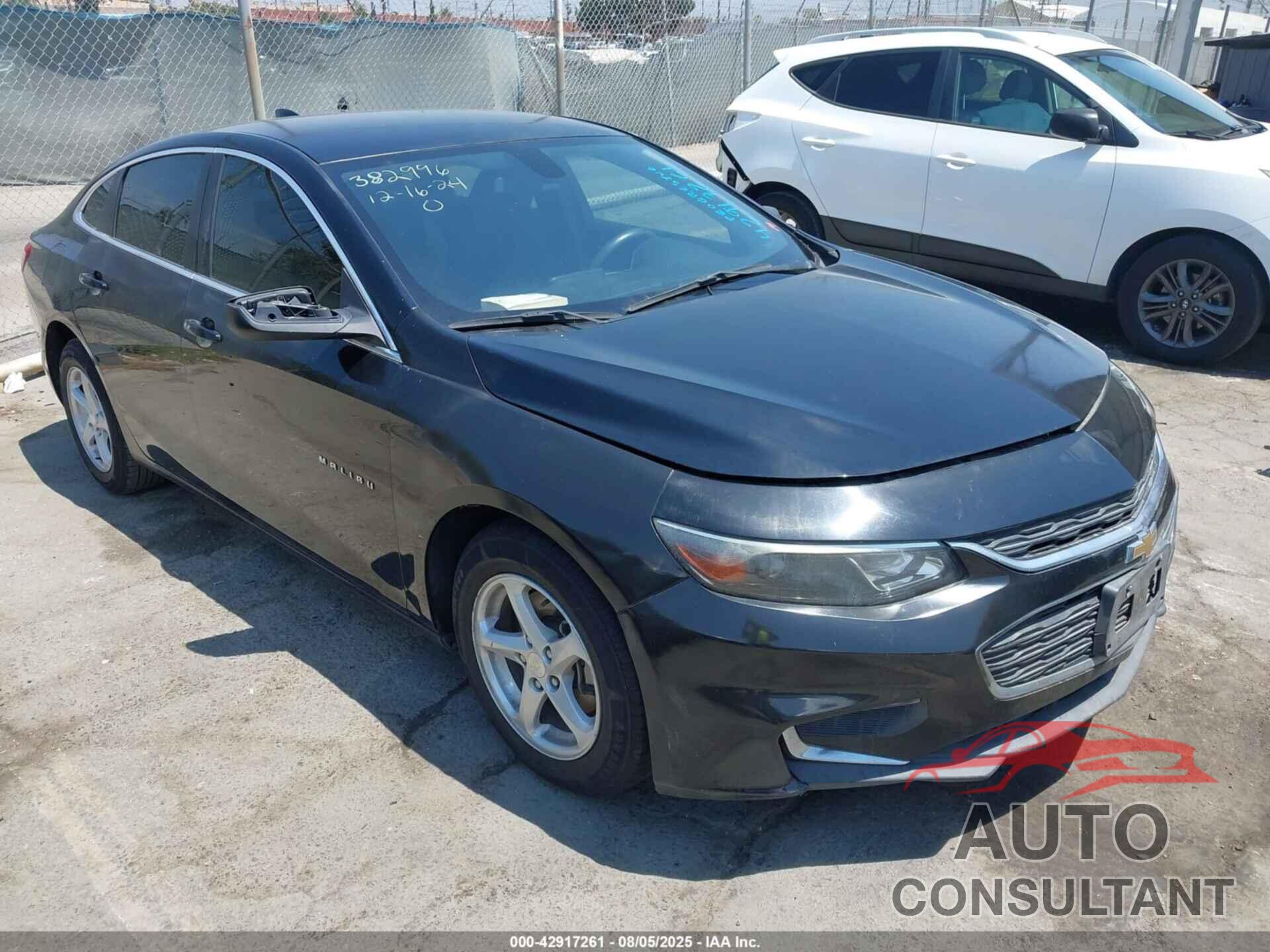 CHEVROLET MALIBU 2017 - 1G1ZB5ST6HF210223