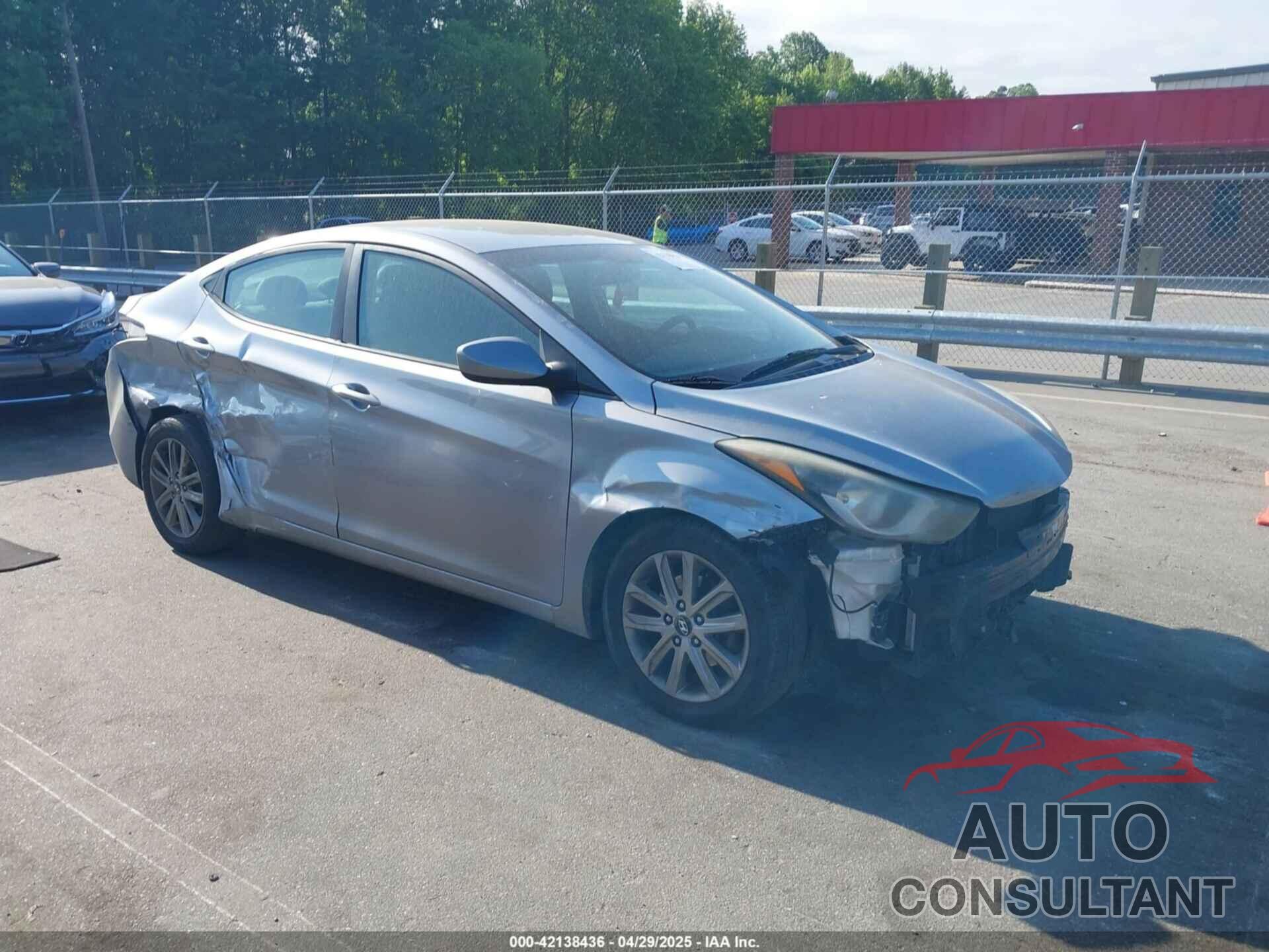 HYUNDAI ELANTRA 2016 - 5NPDH4AE9GH653368