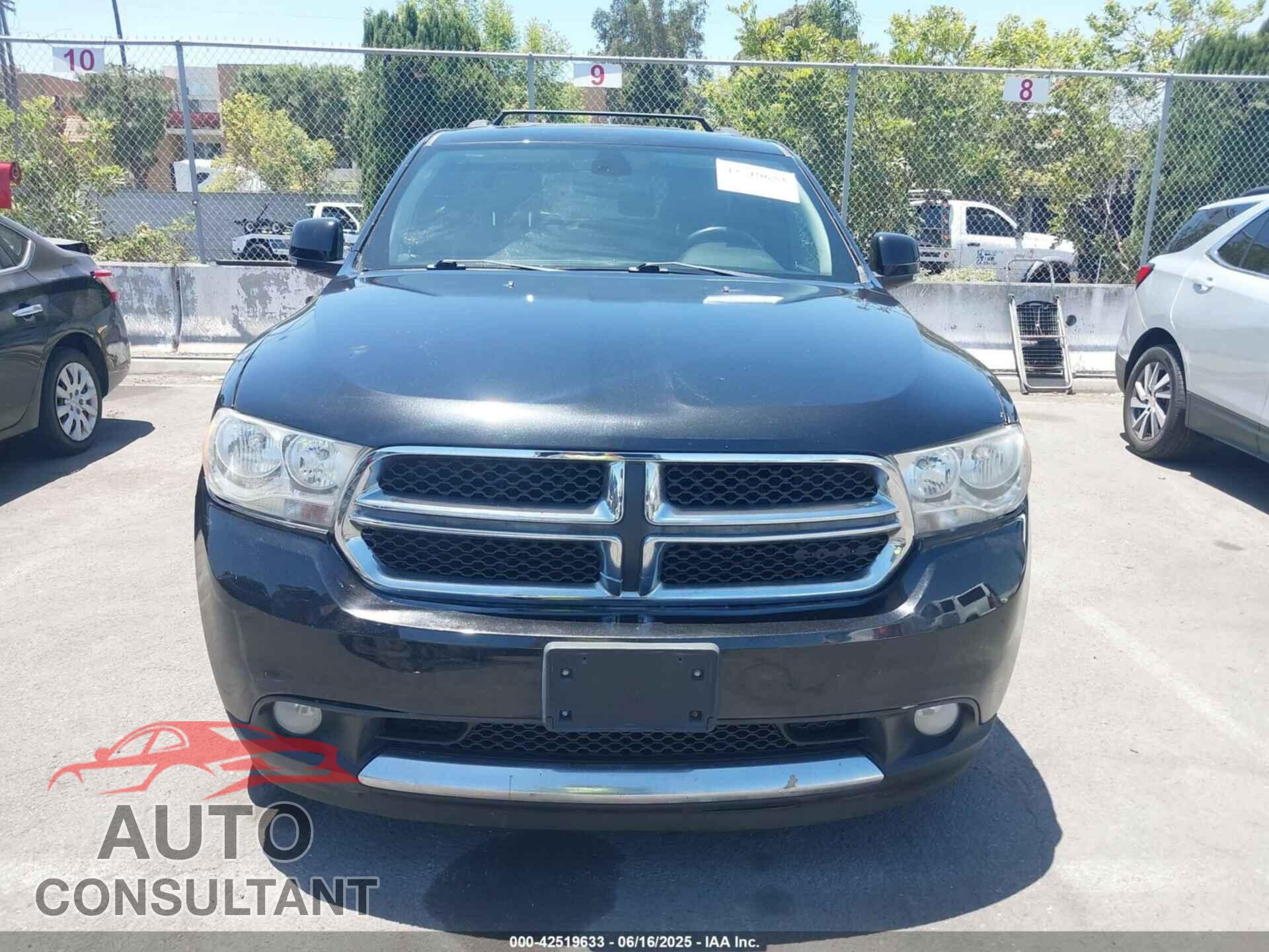 DODGE DURANGO 2012 - 1C4SDHDT5CC178179