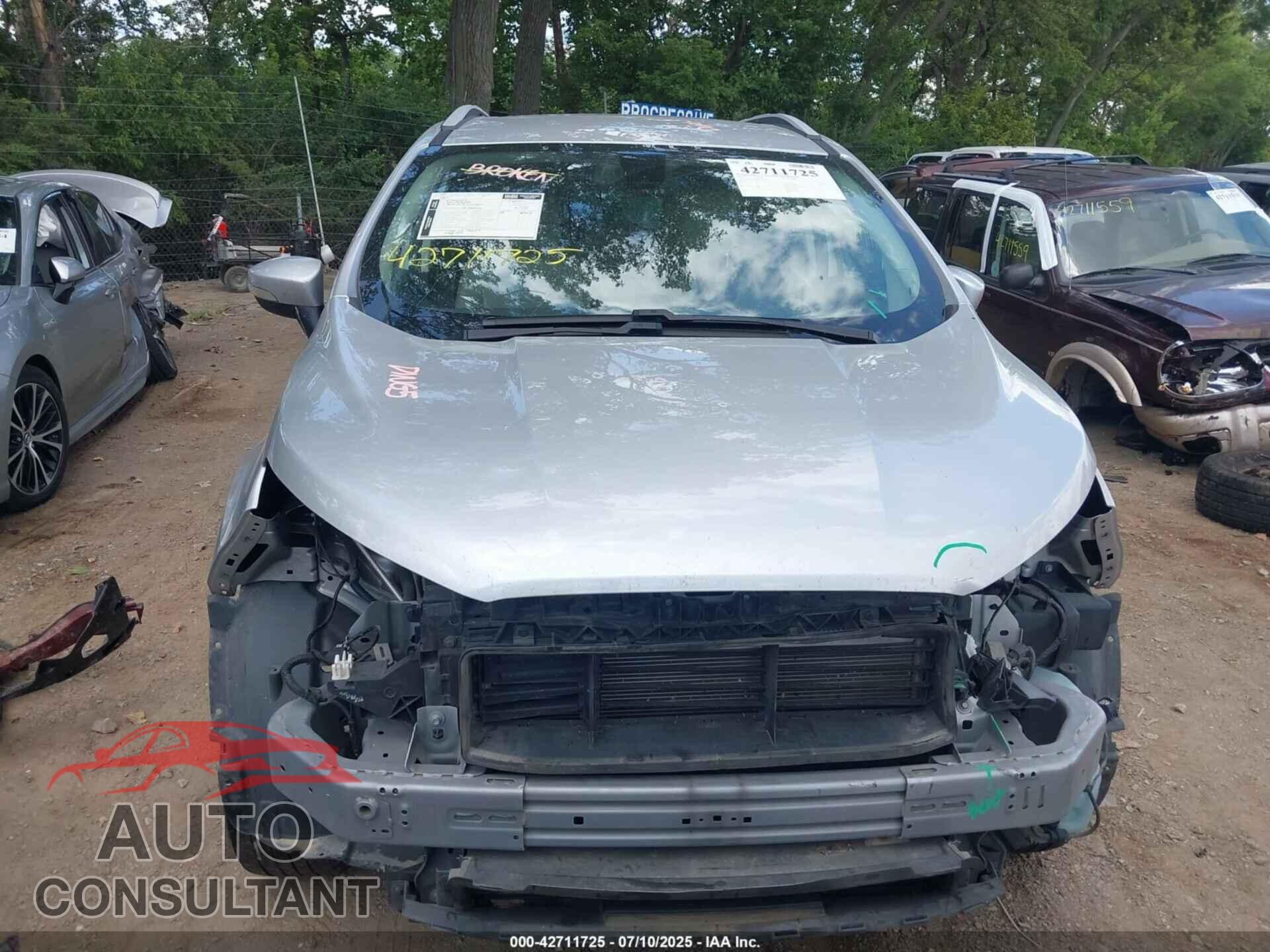 FORD ECOSPORT 2021 - MAJ6S3KL5MC403107