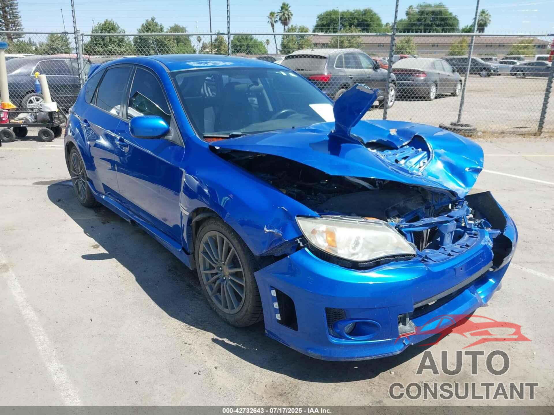 SUBARU IMPREZA 2012 - JF1GR7E69CG214562