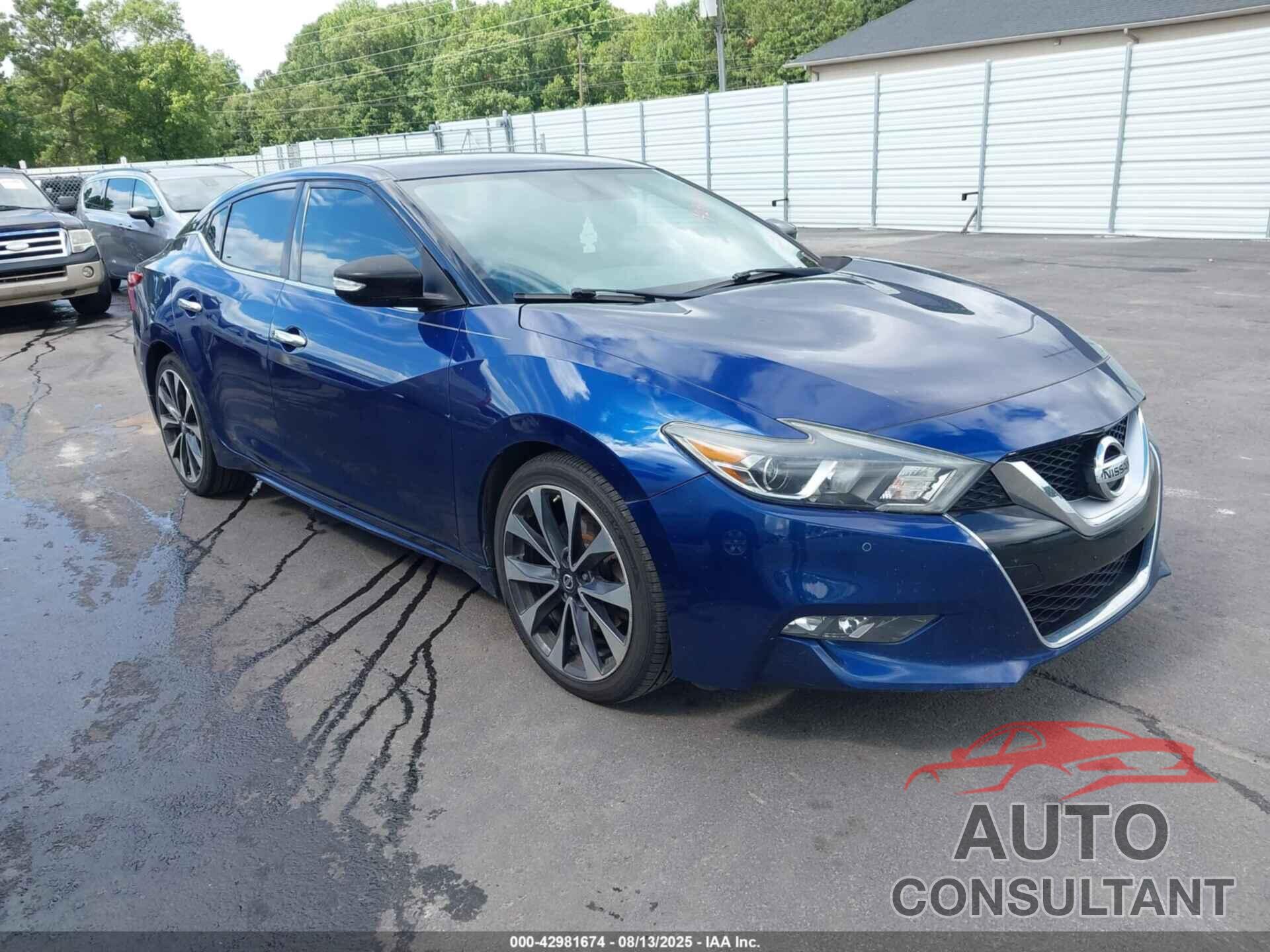 NISSAN MAXIMA 2016 - 1N4AA6AP3GC421368