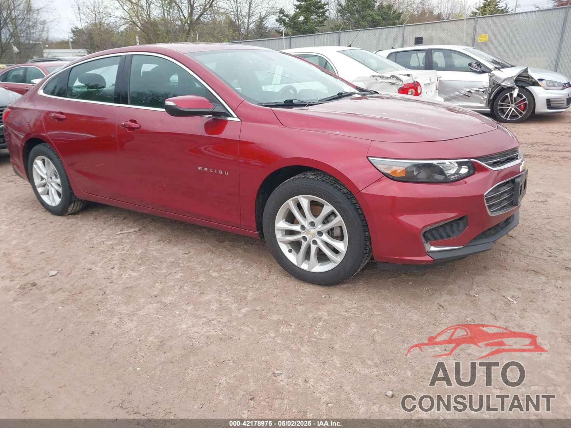 CHEVROLET MALIBU 2017 - 1G1ZE5ST4HF146707