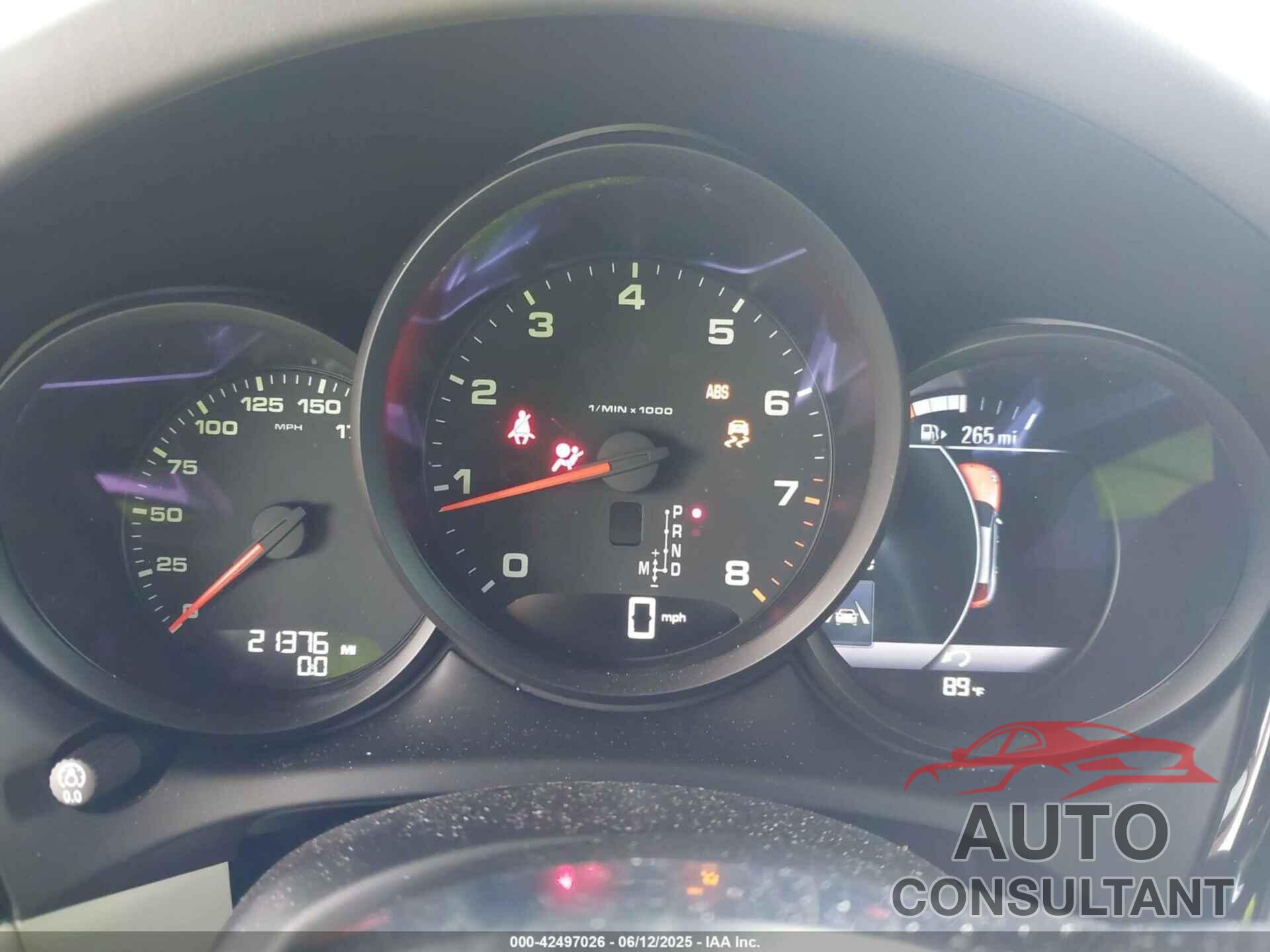 PORSCHE MACAN 2020 - WP1AA2A55LLB03066