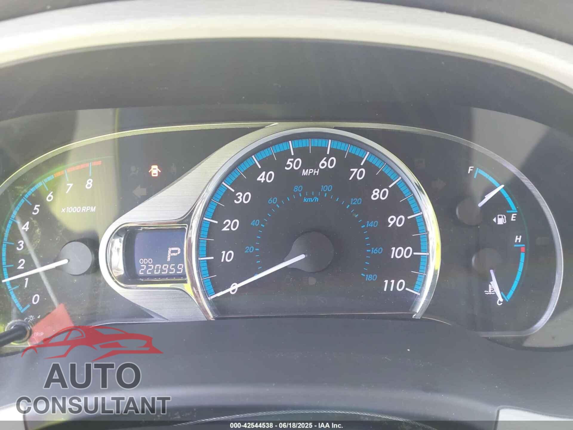TOYOTA SIENNA 2013 - 5TDYK3DC9DS375018