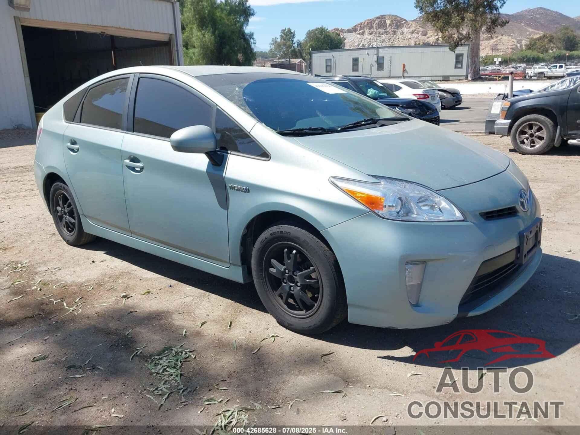 TOYOTA PRIUS 2013 - JTDKN3DU8D5606115