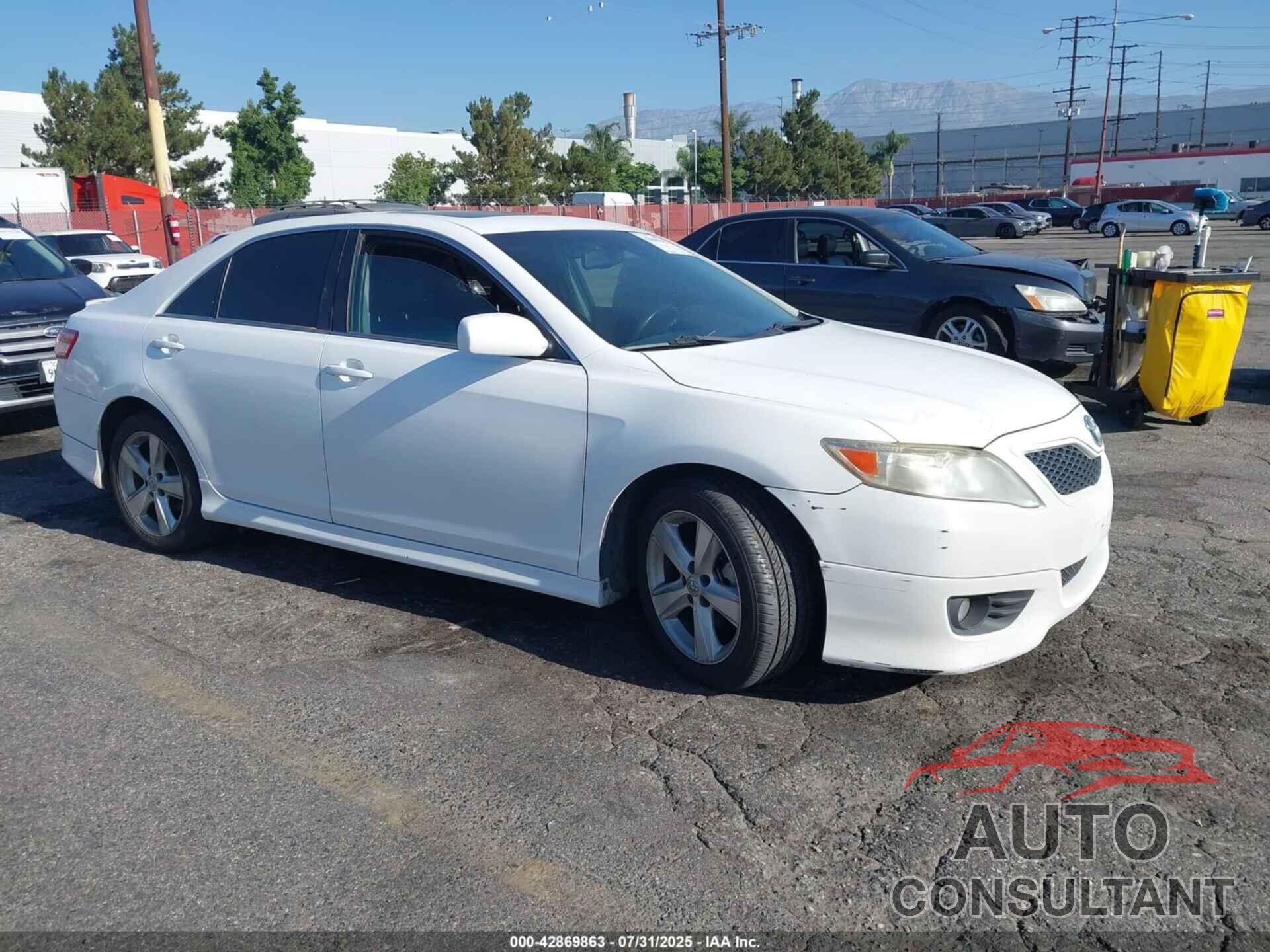 TOYOTA CAMRY 2011 - 4T1BK3EK9BU618343