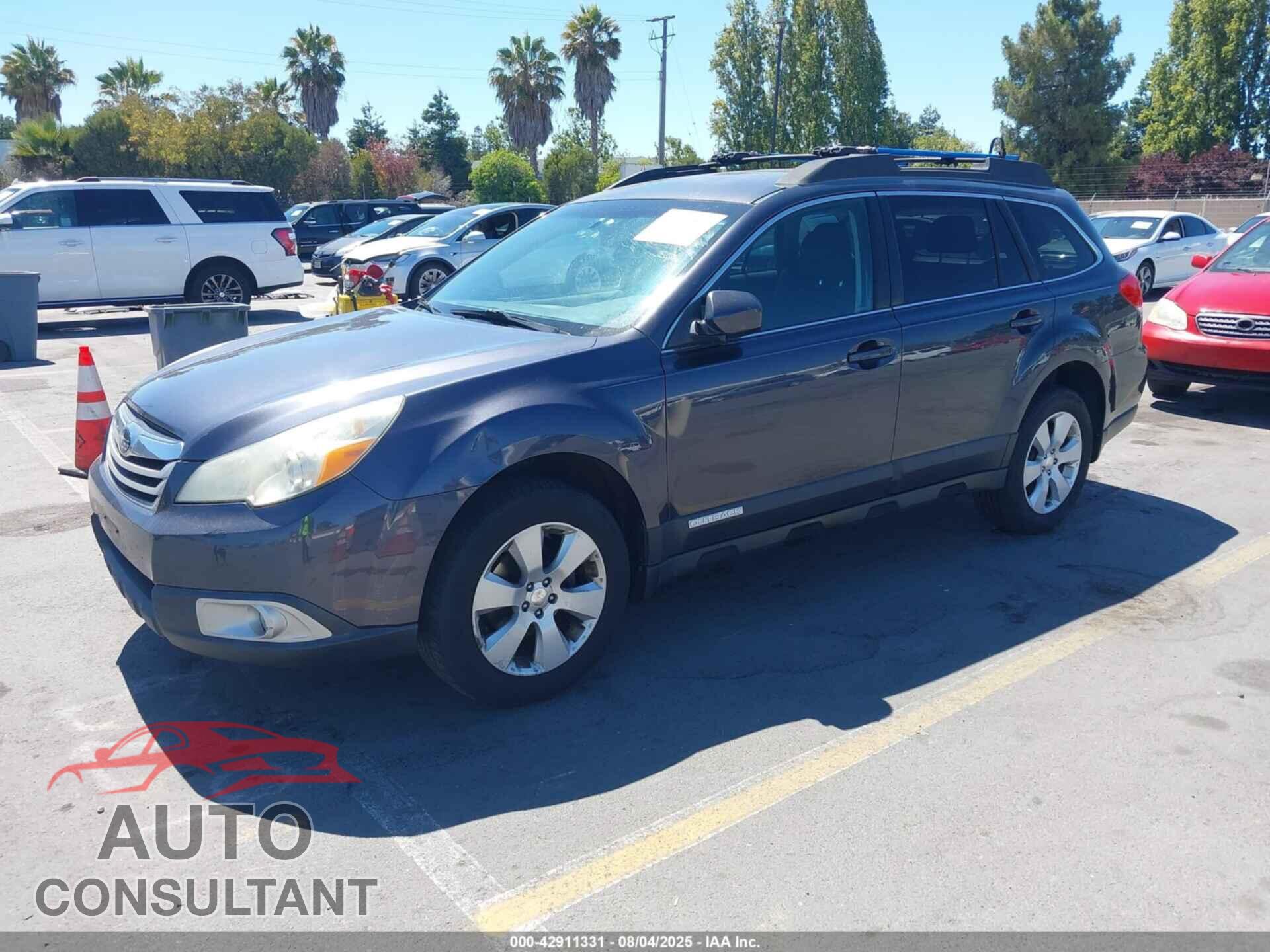 SUBARU OUTBACK 2011 - 4S4BRBFC2B3345765