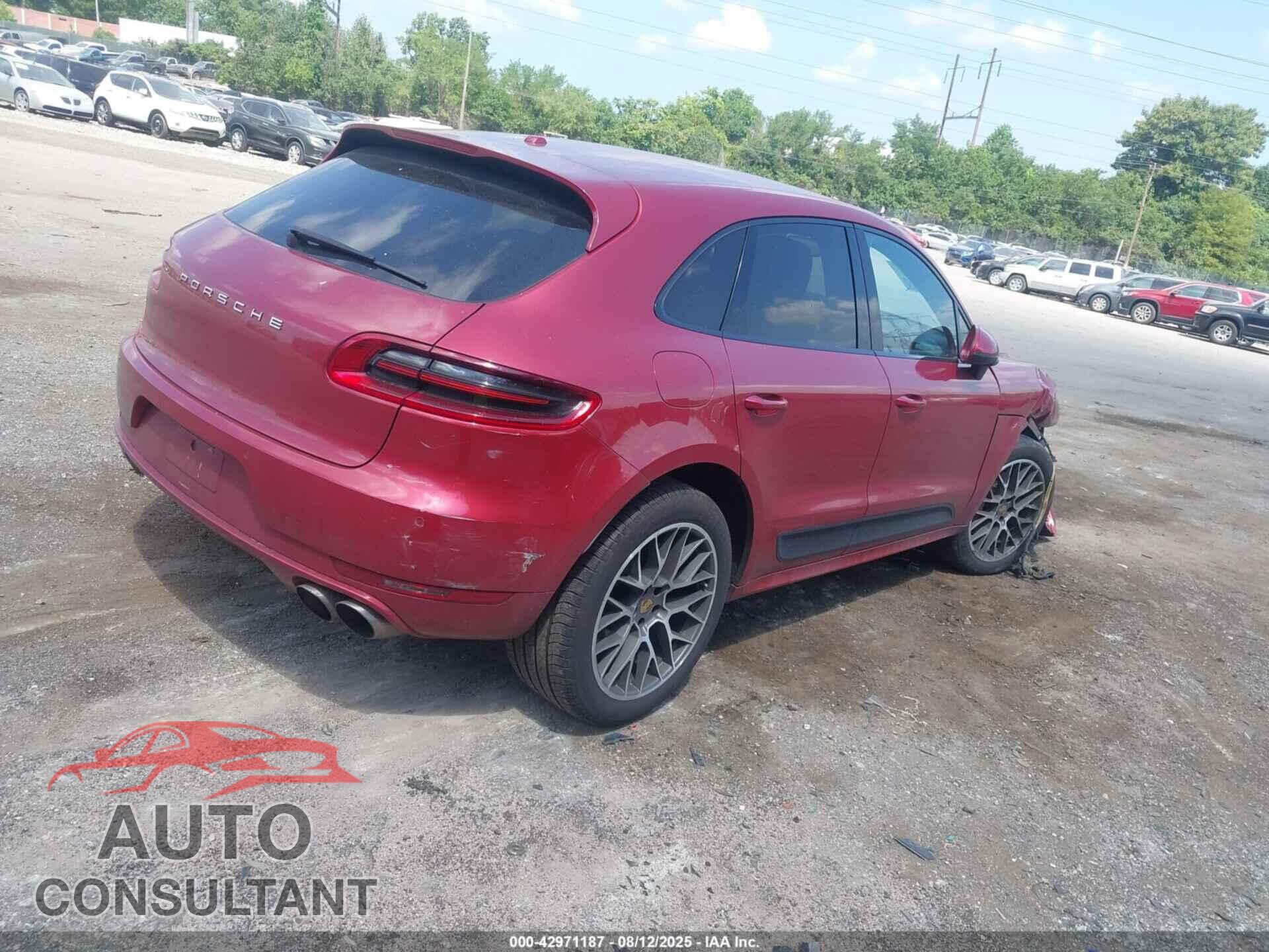 PORSCHE MACAN 2016 - WP1AB2A51GLB42305