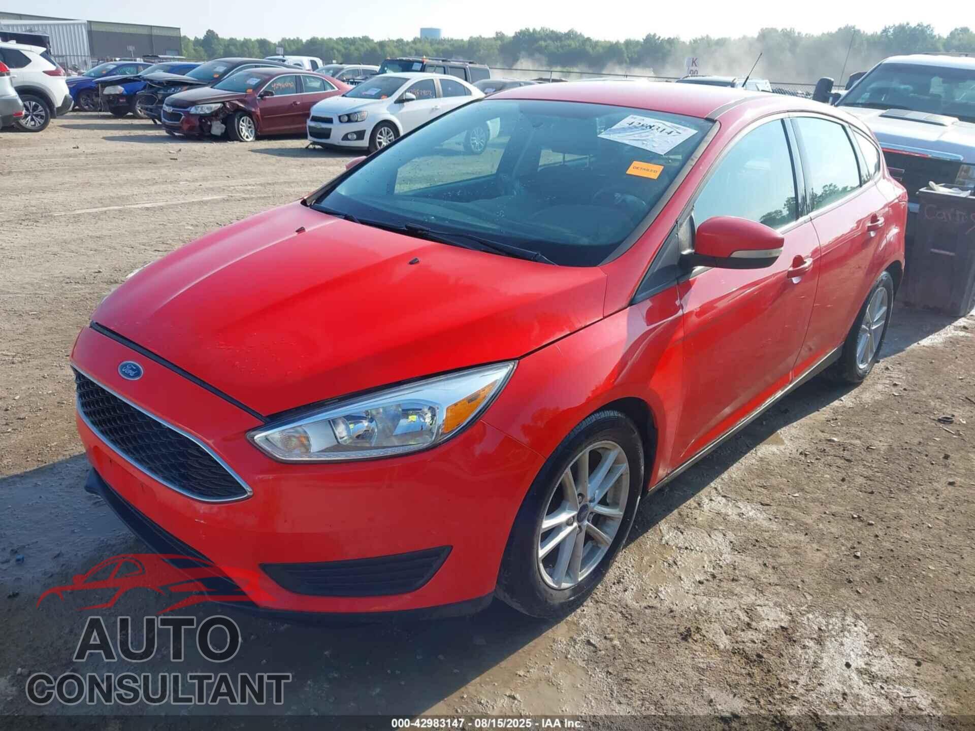 FORD FOCUS 2017 - 1FADP3K25HL271424