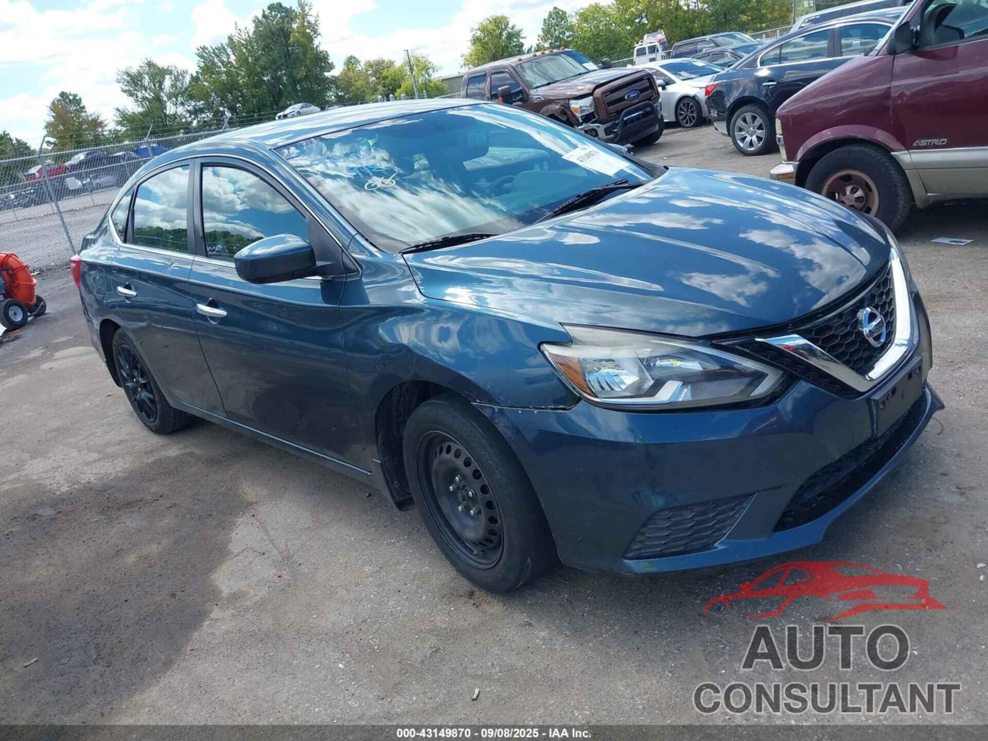 NISSAN SENTRA 2016 - 3N1AB7APXGY251002
