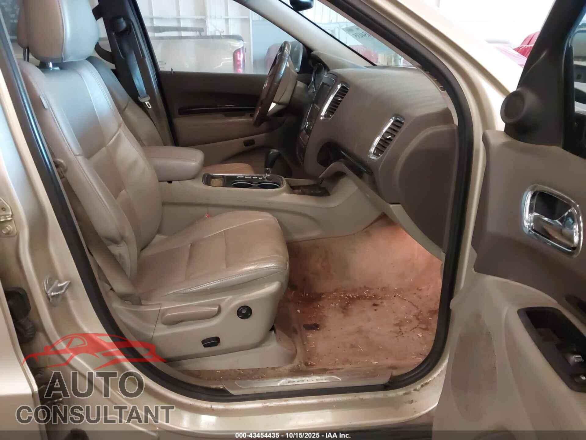 DODGE DURANGO 2011 - 1D4RD4GG4BC698526