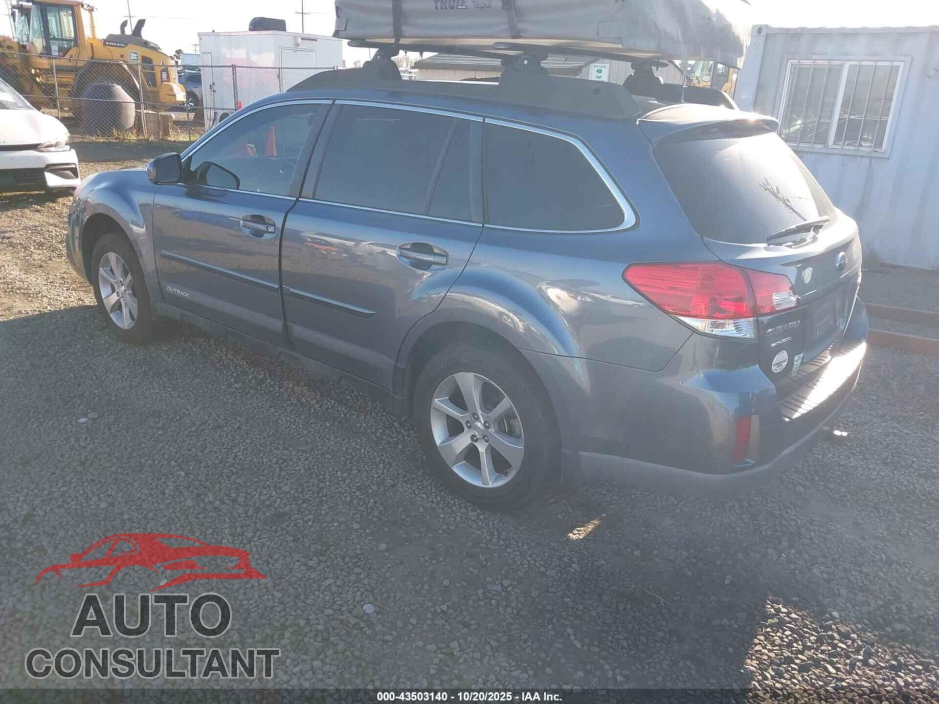 SUBARU OUTBACK 2014 - 4S4BRBLC5E3280242
