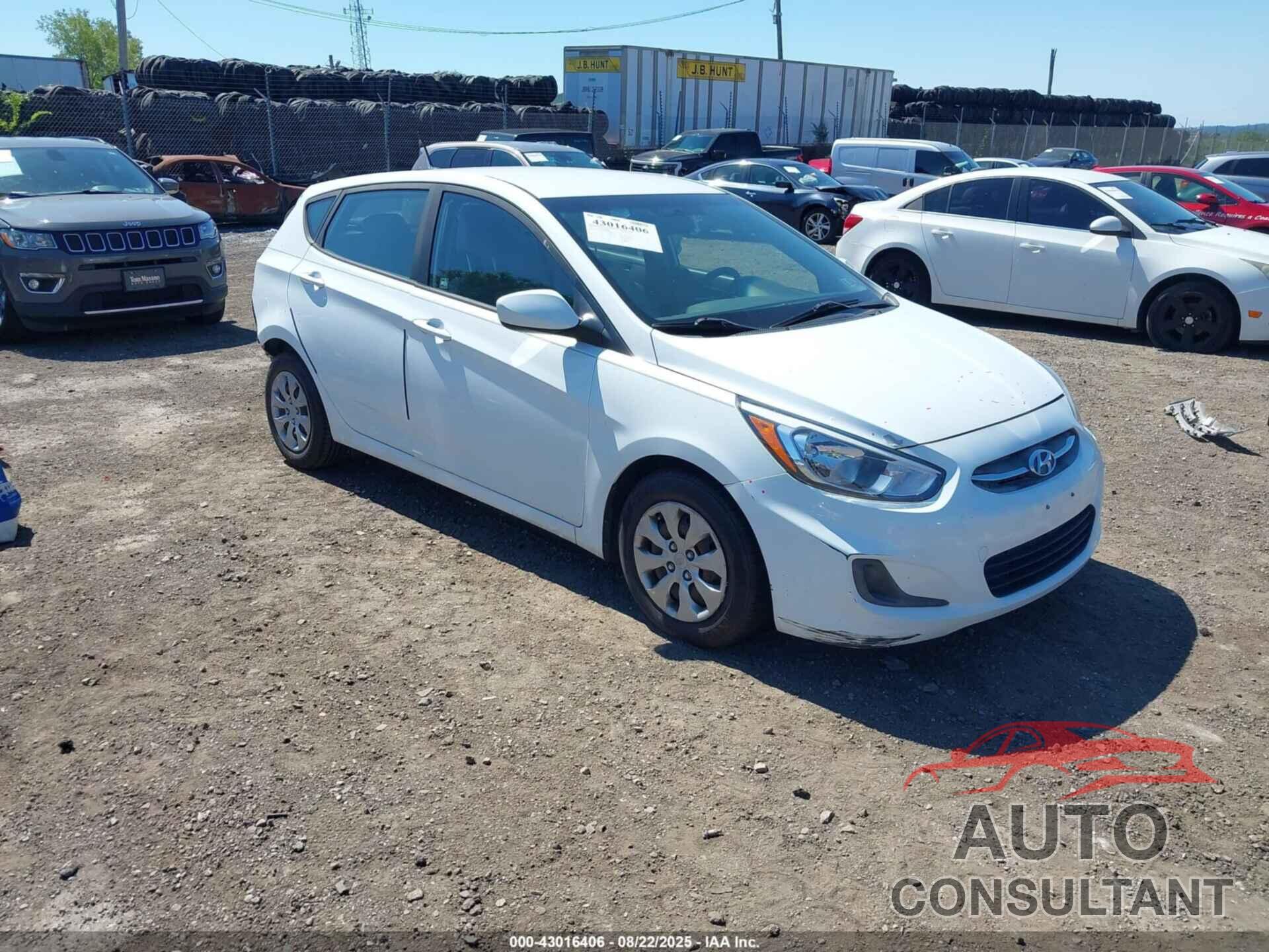 HYUNDAI ACCENT 2017 - KMHCT5AE9HU298866