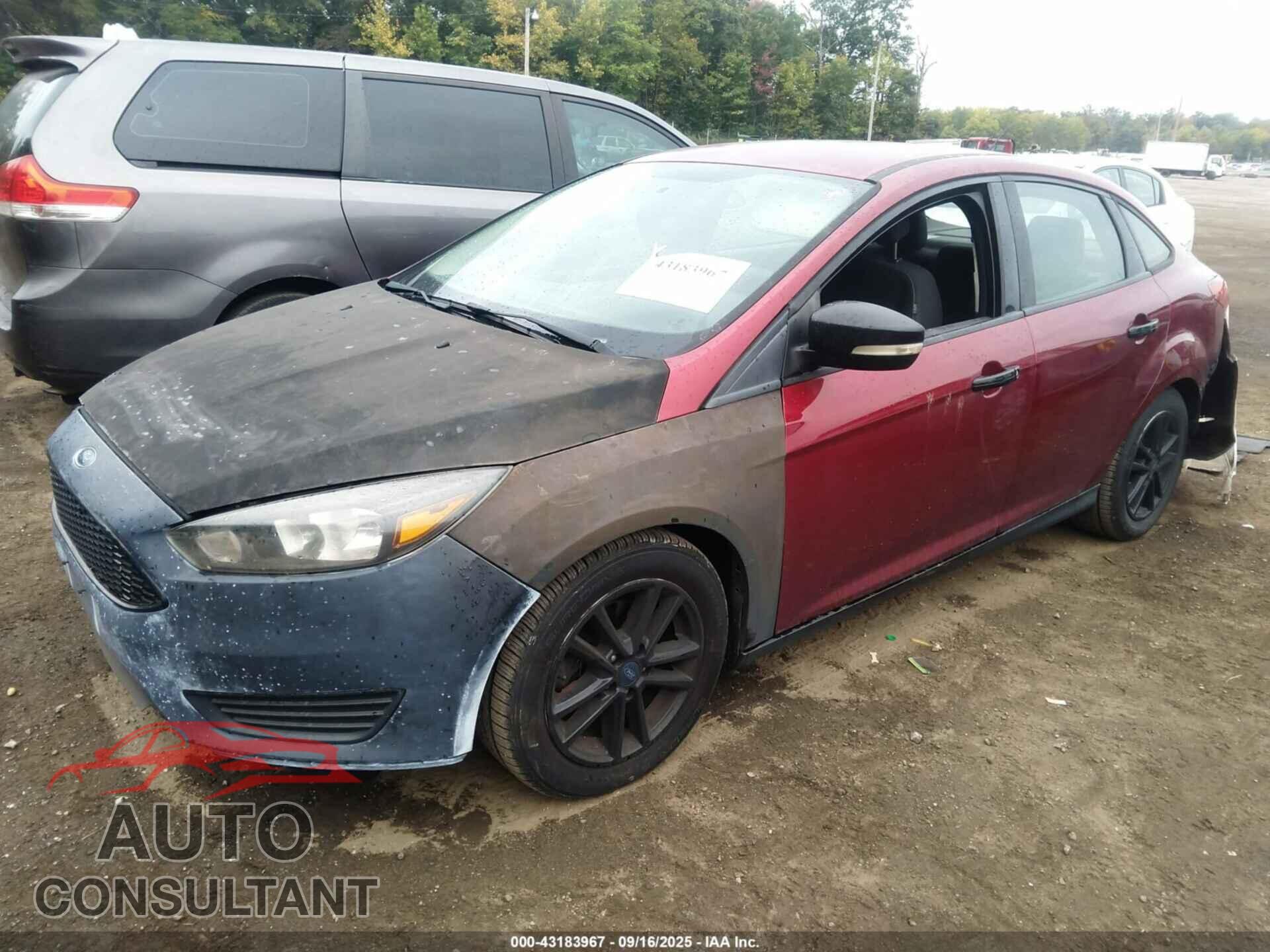 FORD FOCUS 2017 - 1FADP3F26HL281132
