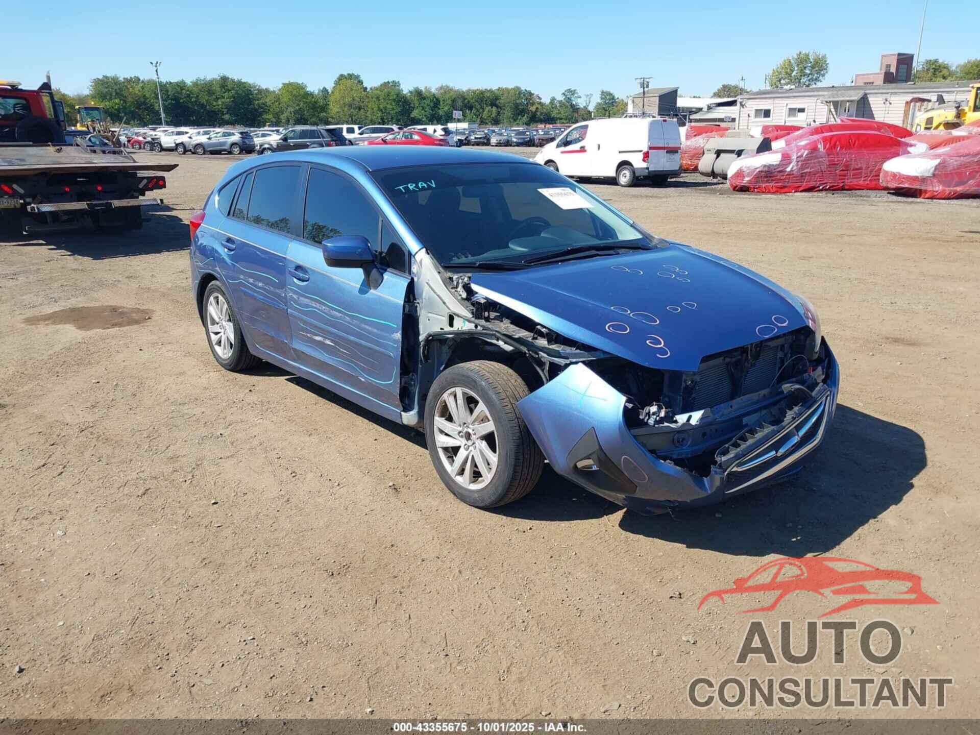 SUBARU IMPREZA 2015 - JF1GPAC60F8200246
