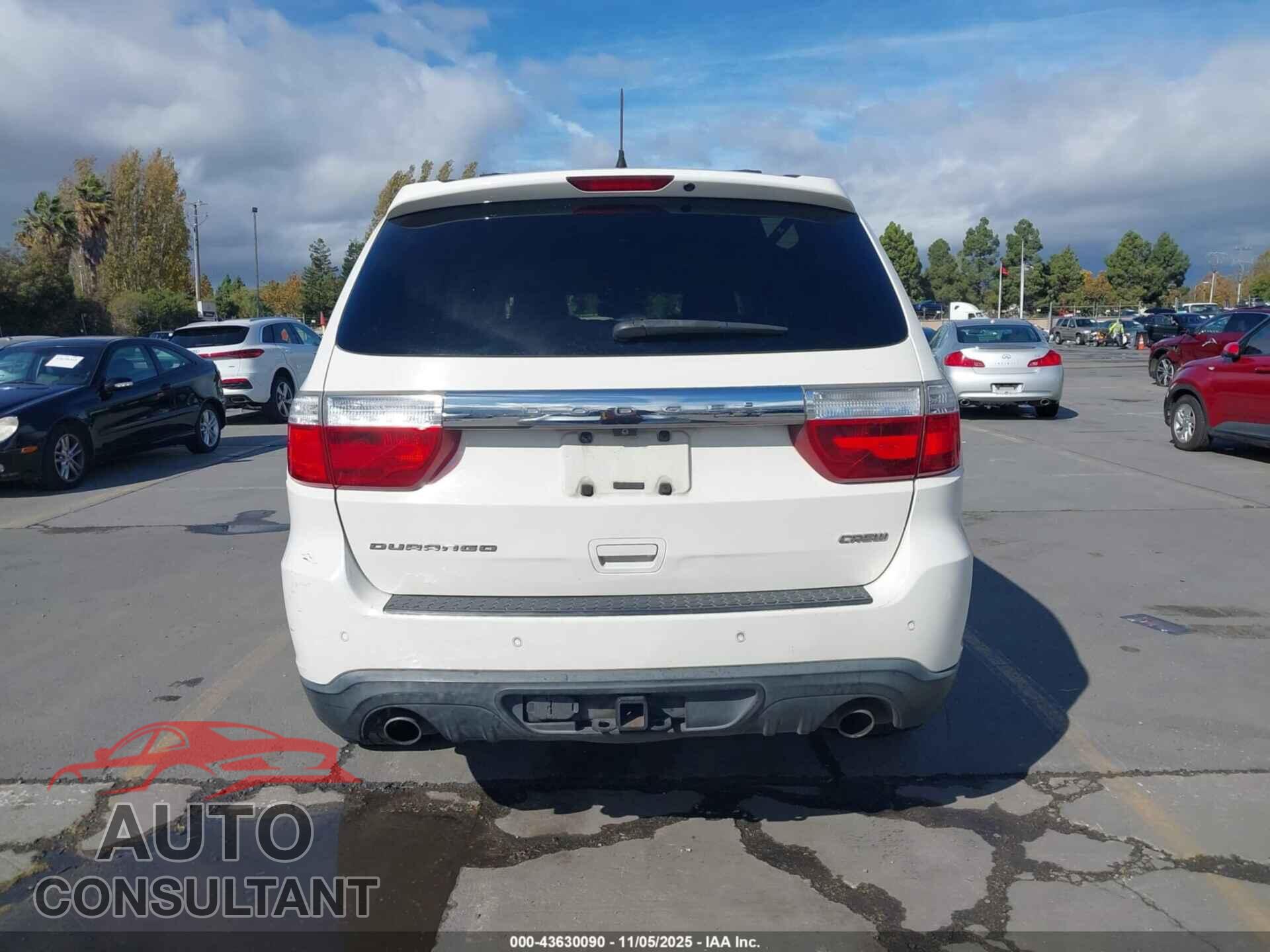 DODGE DURANGO 2011 - 1D4SD4GT0BC648317