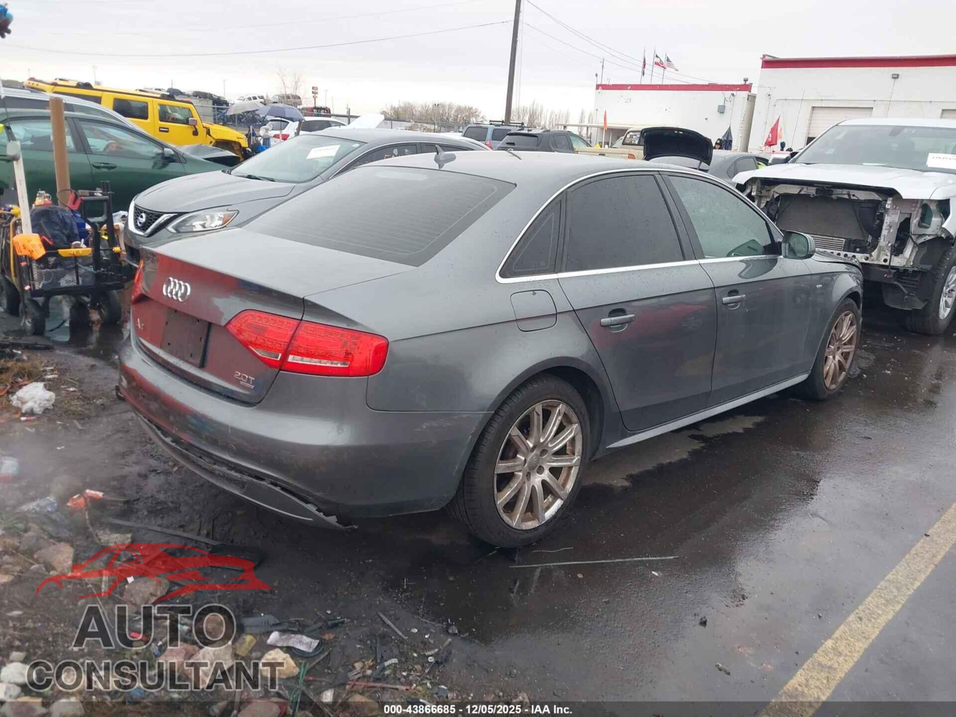 AUDI A4 2012 - WAUFFAFL1CA112995