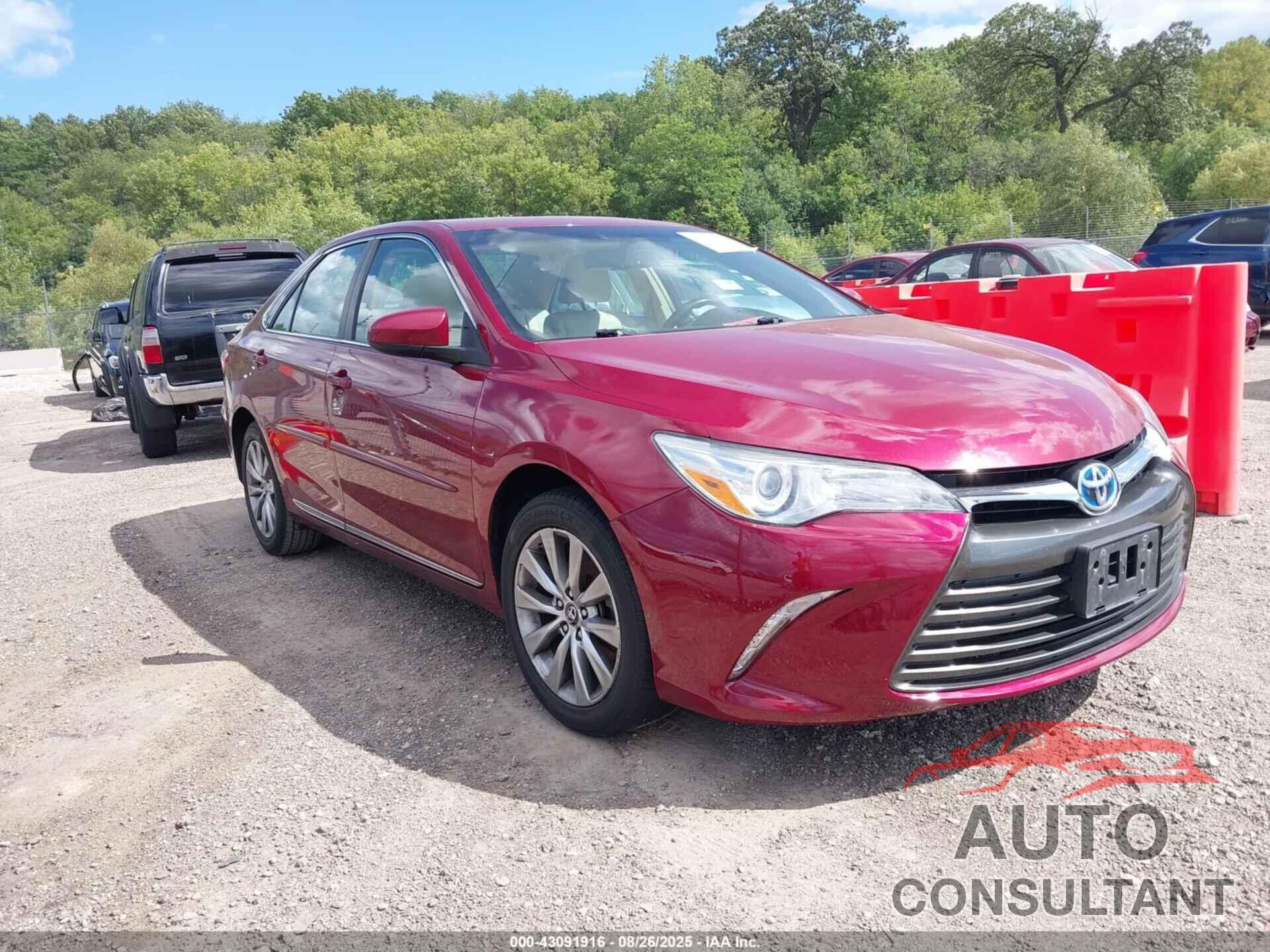 TOYOTA CAMRY 2017 - 4T1BF1FK2HU667576