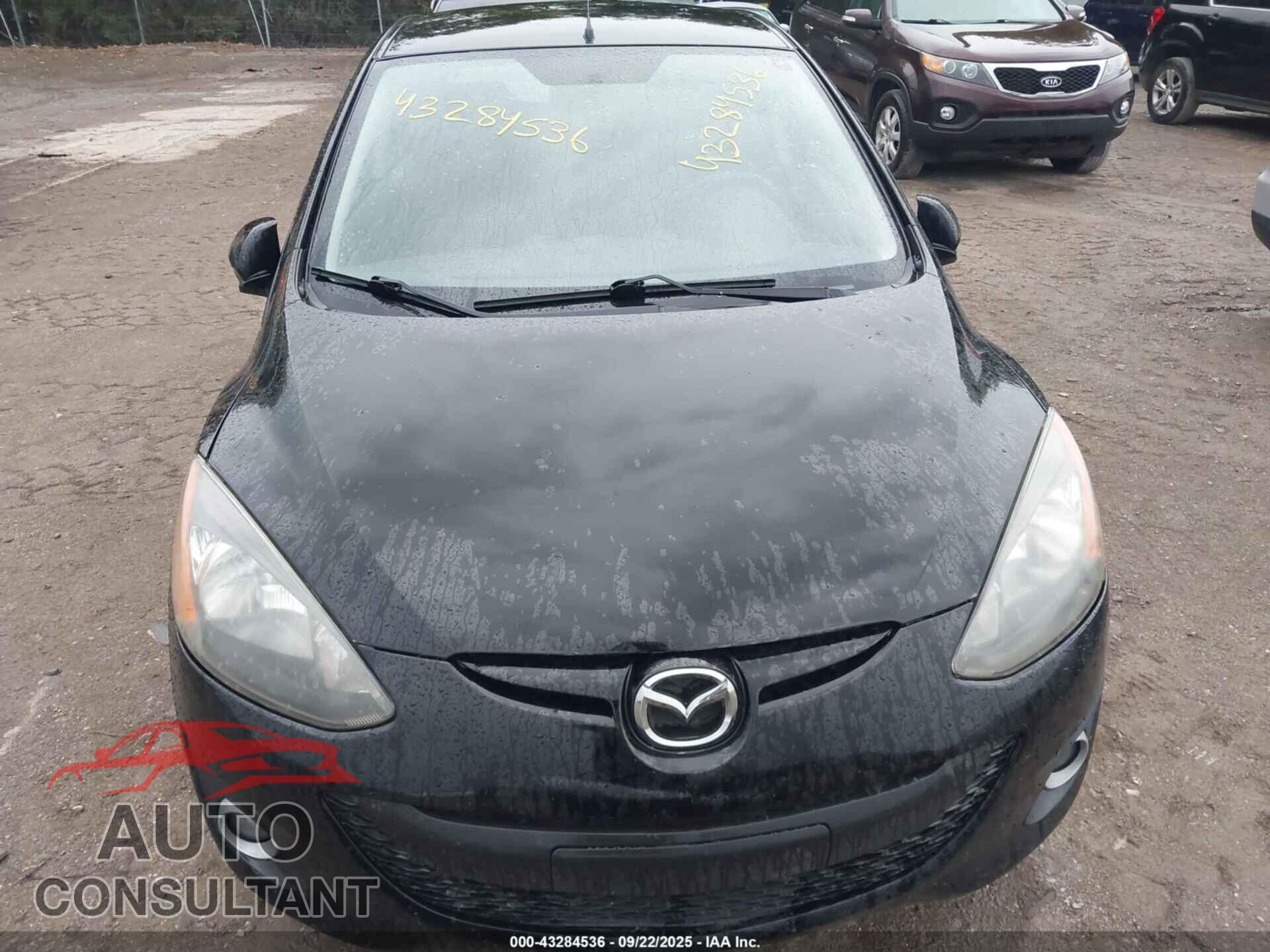 MAZDA MAZDA2 2012 - JM1DE1LY5C0134405