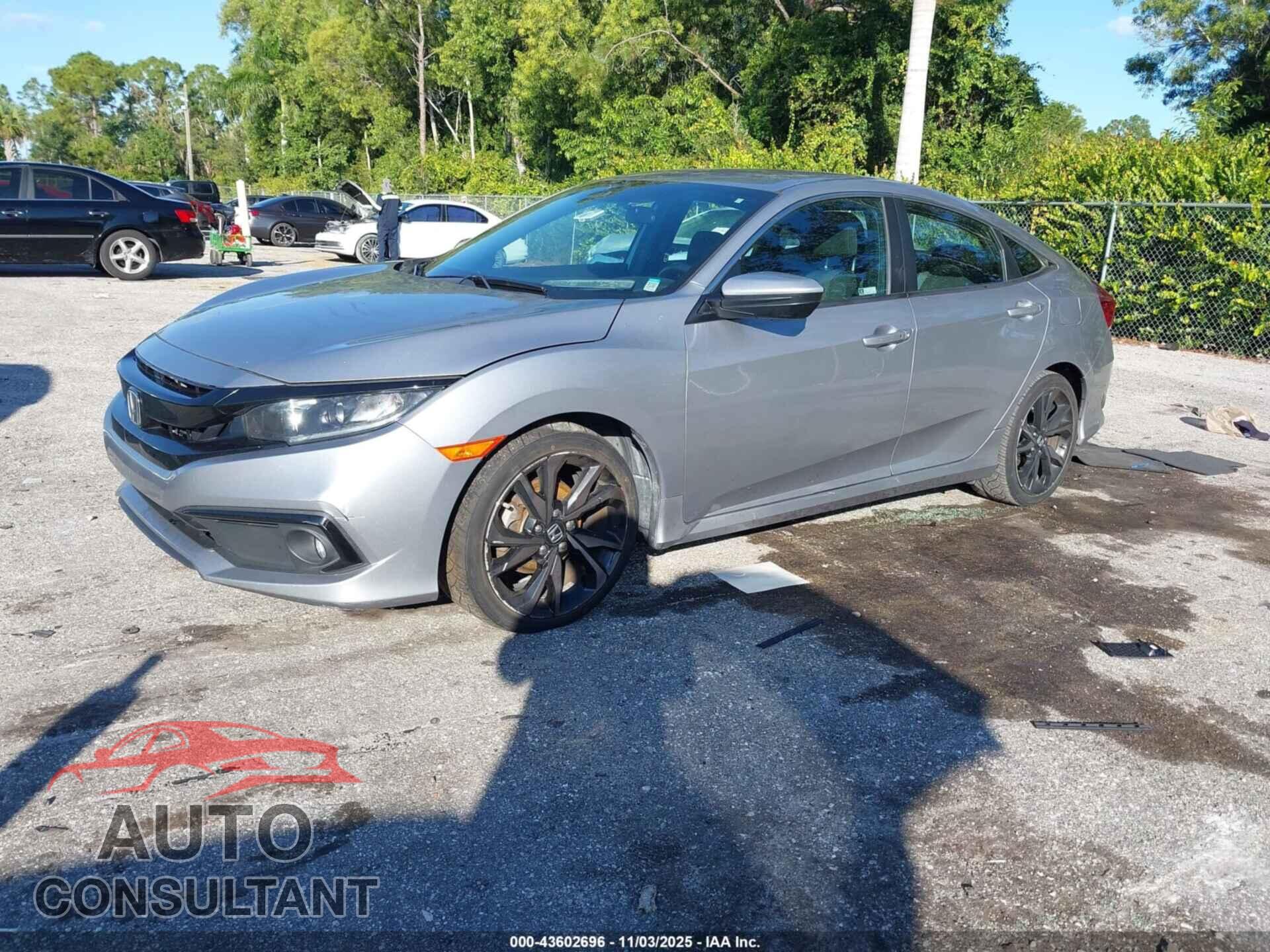 HONDA CIVIC 2019 - 2HGFC2F83KH564218