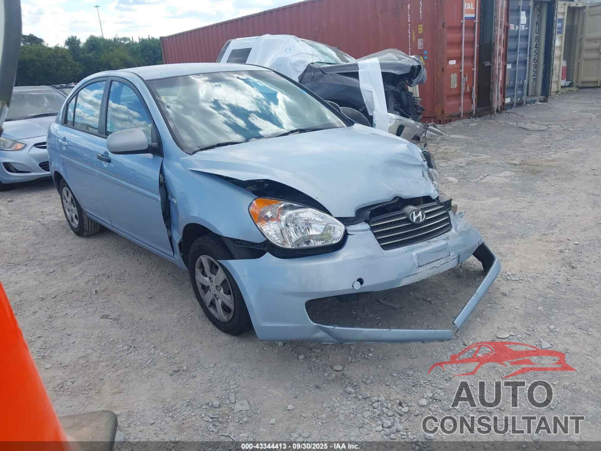 HYUNDAI ACCENT 2011 - KMHCN4AC4BU615575