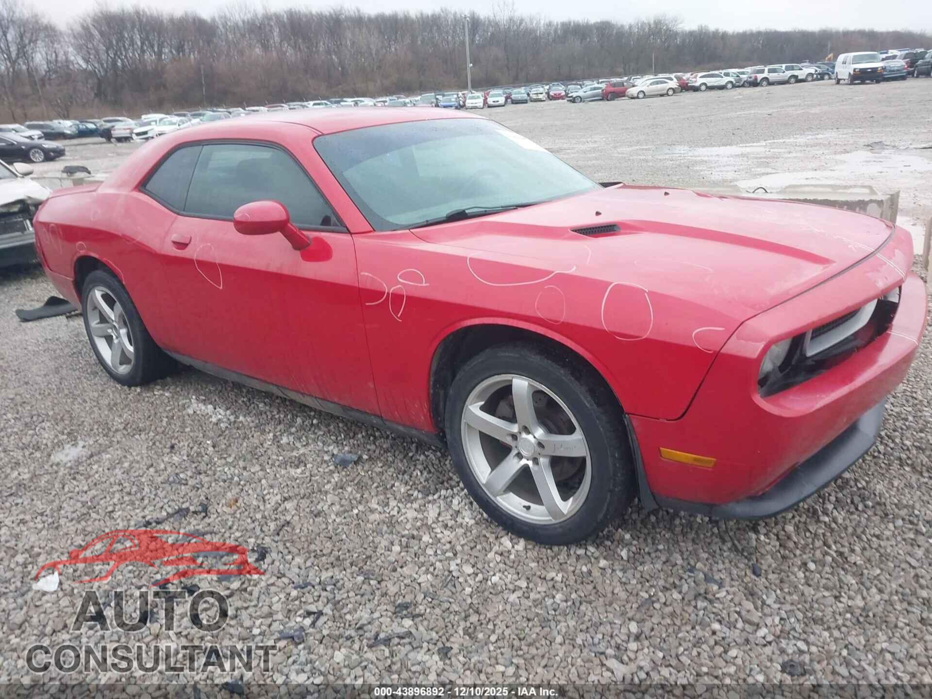 DODGE CHALLENGER 2013 - 2C3CDYAG0DH582098