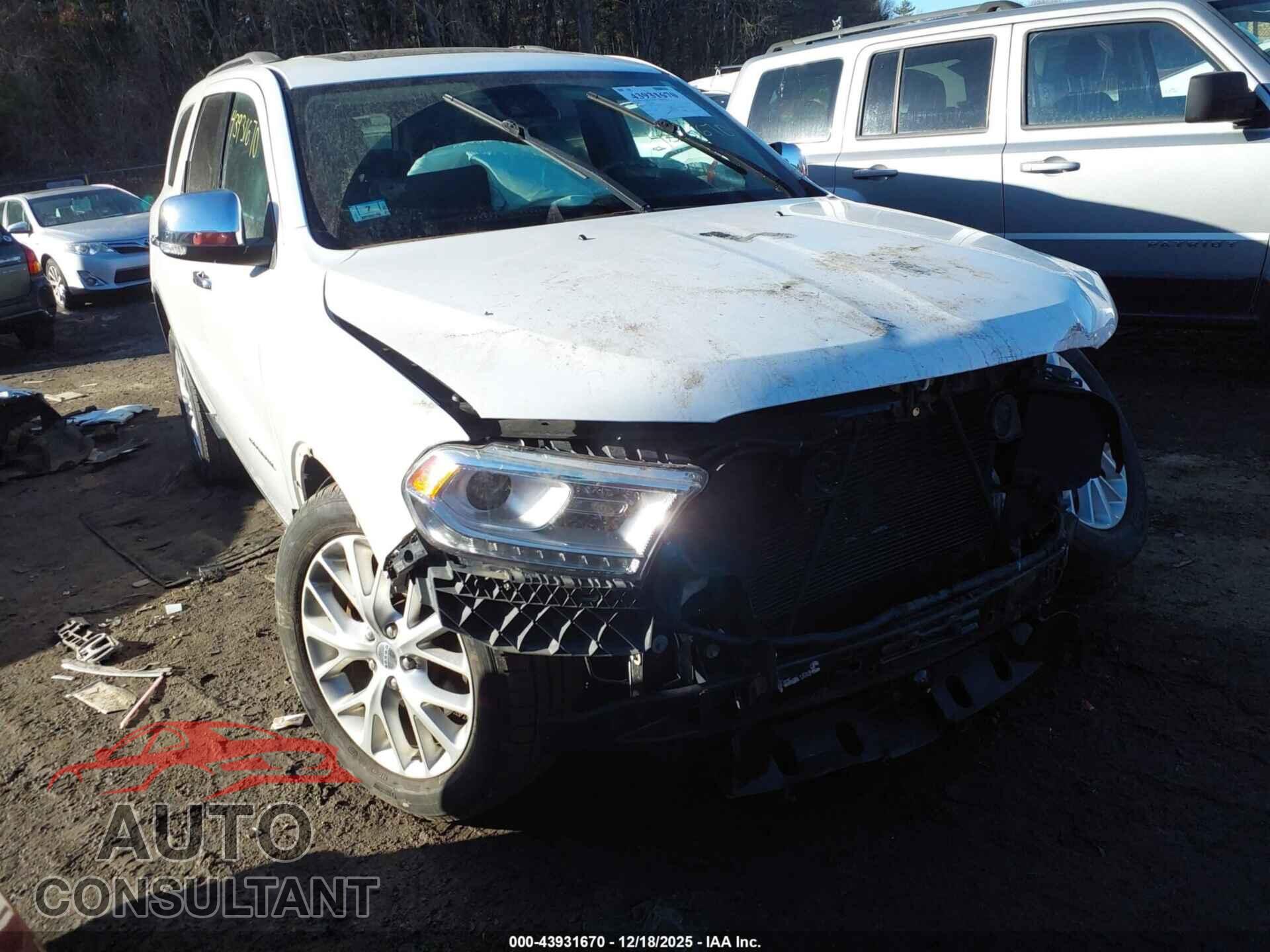 DODGE DURANGO 2014 - 1C4SDJET9EC345488